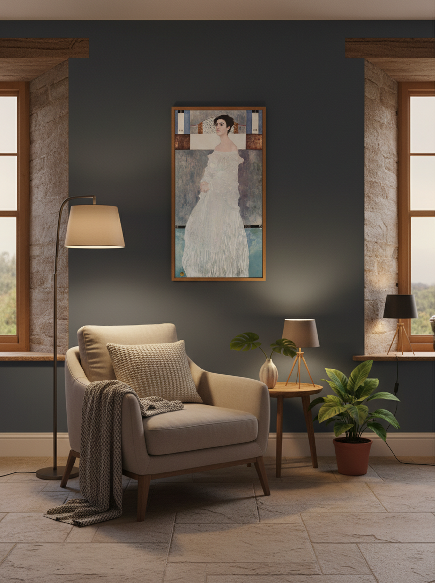 Portrait of Margaret Stonborough-Wittgenstein - Gustav Klimt - Lifestyle