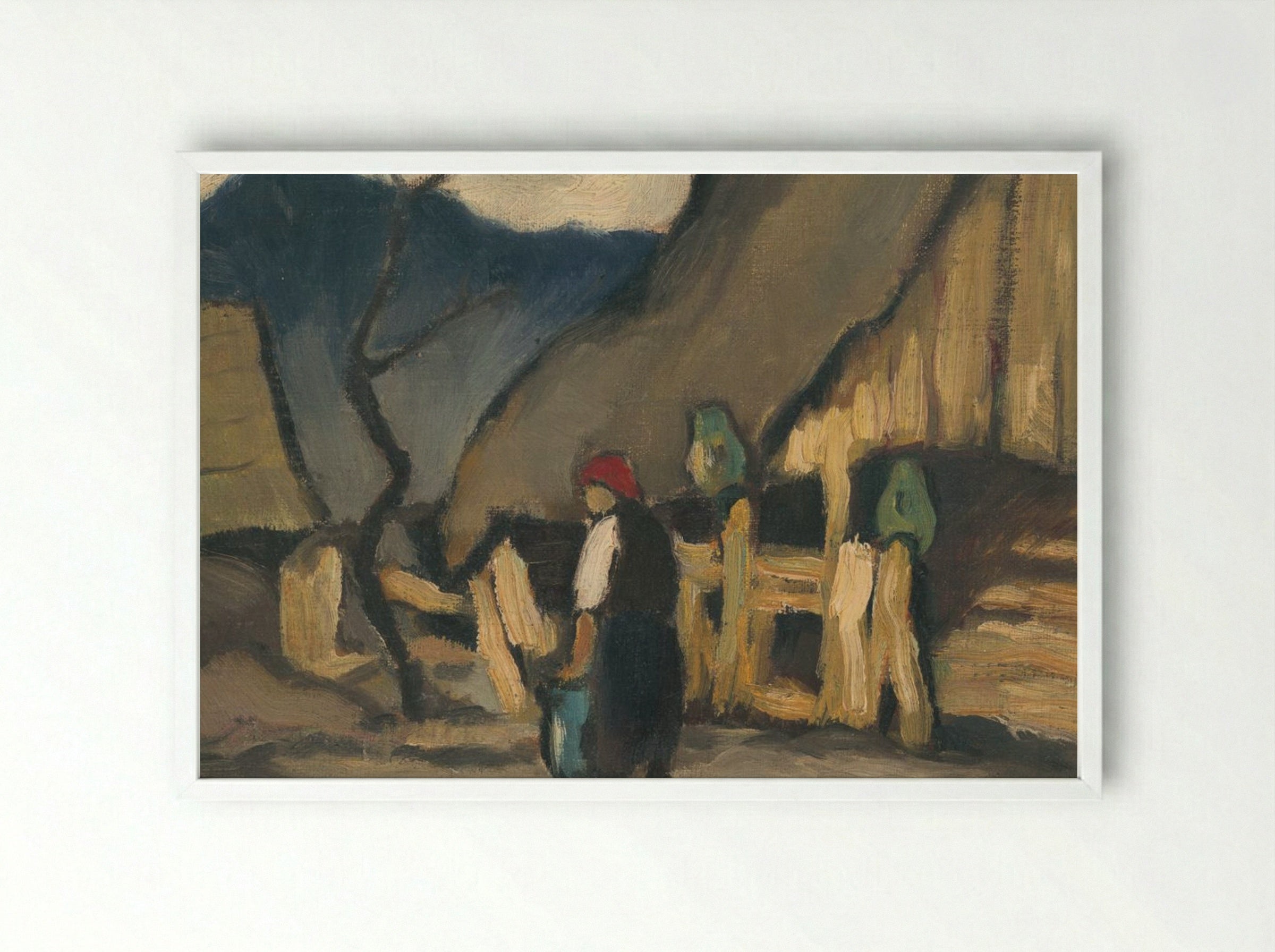 Meridian - Zolo Palugyay - Framed Print White