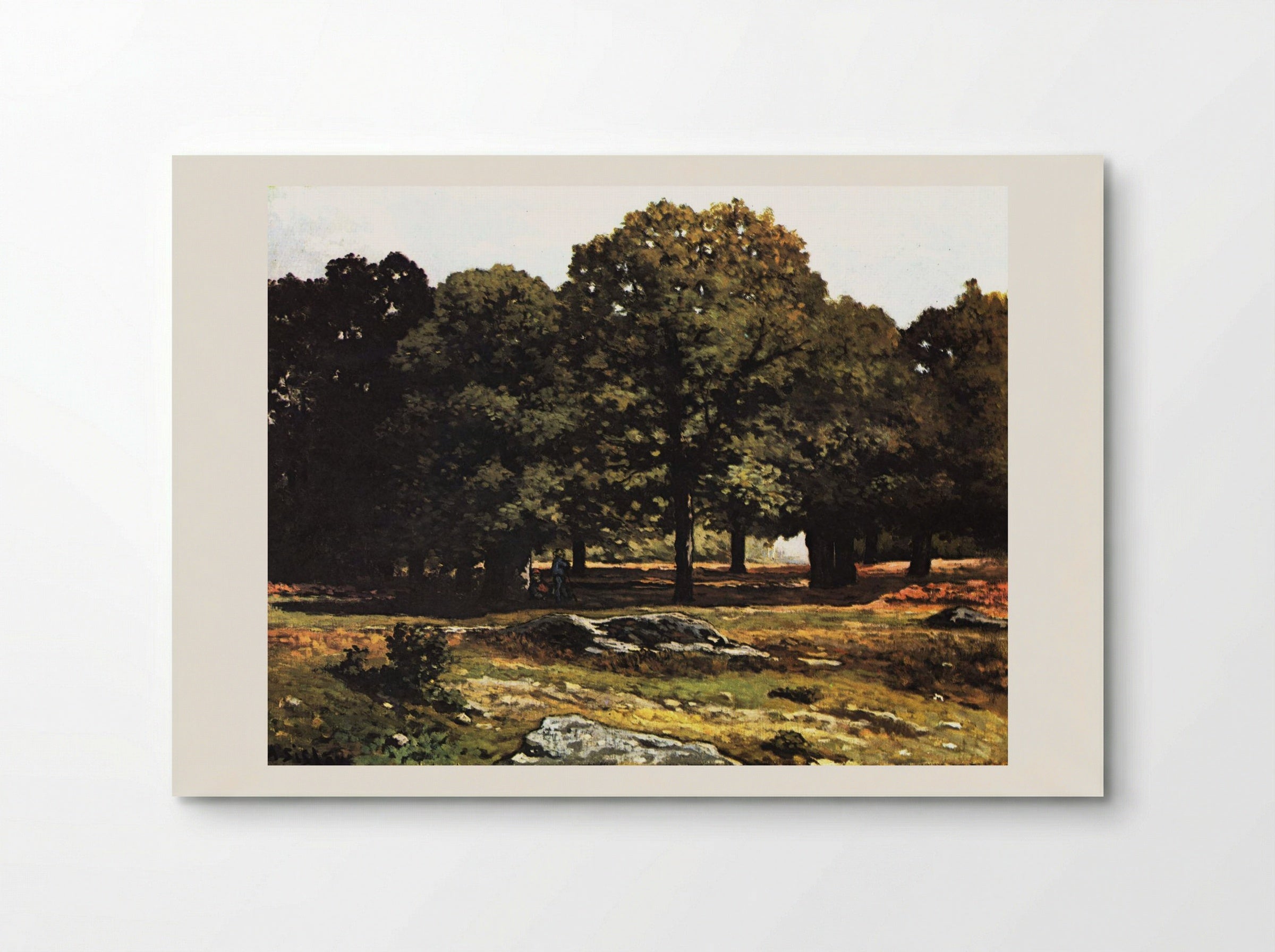 Chestnut Avenue in La Celle-Saint-Cloud - Alfred Sisley - Poster