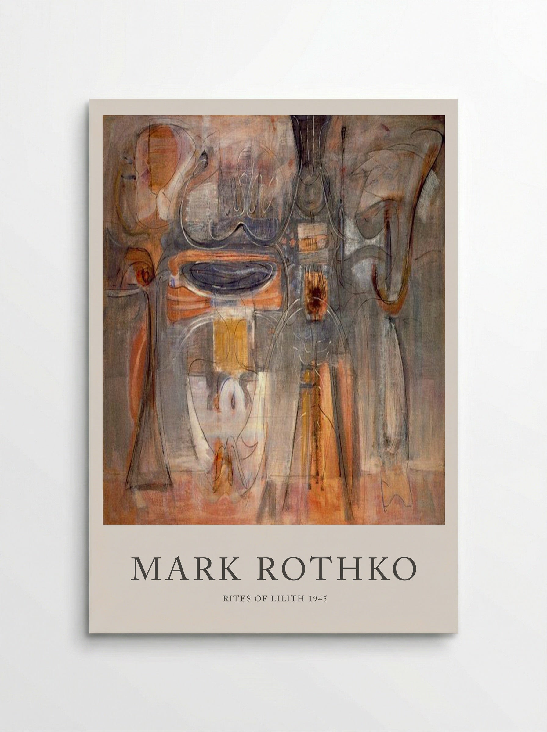 Rites of Lilith - Mark Rothko - Poster