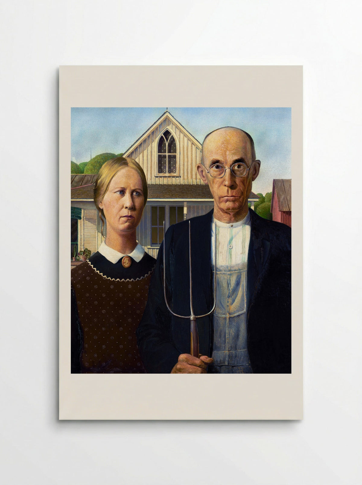 American Gothic - Grant Wood - Poster