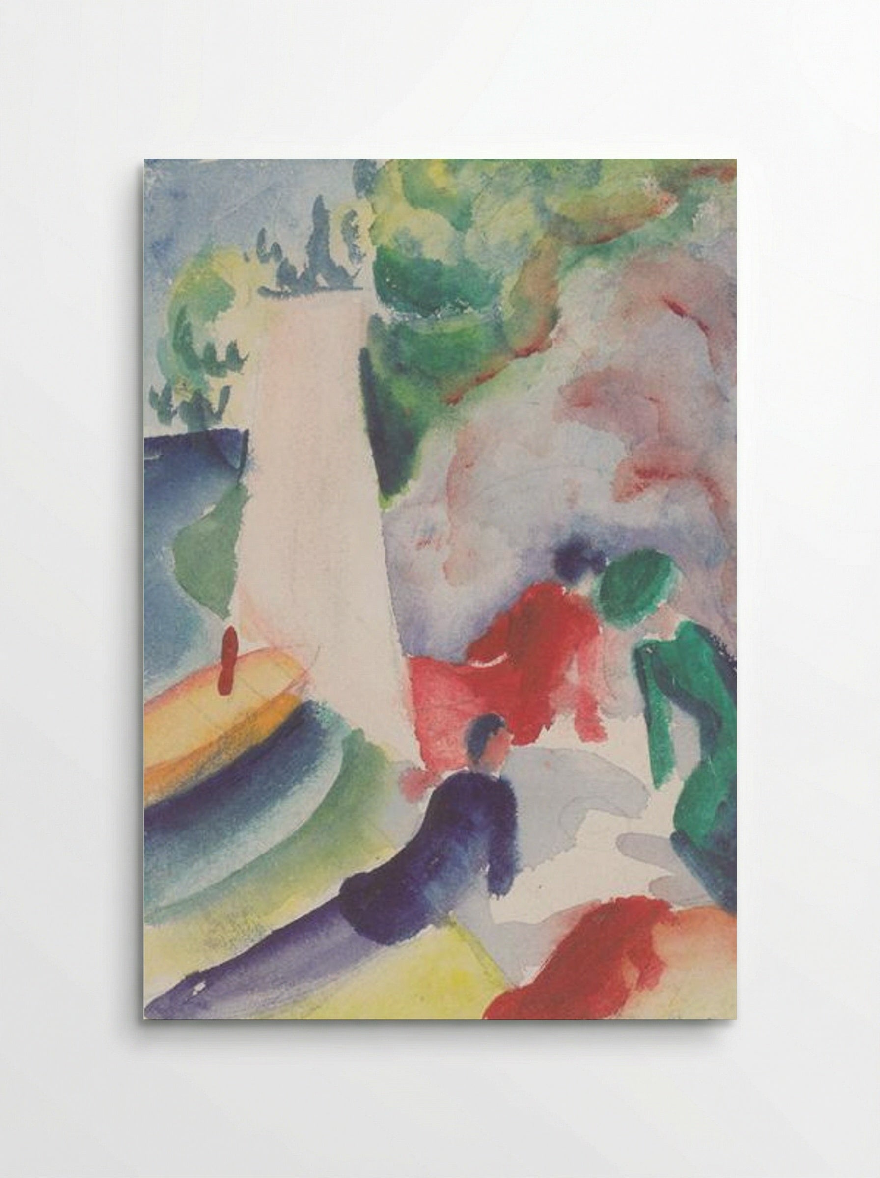 Picnic on the Beach - August Macke - Poster