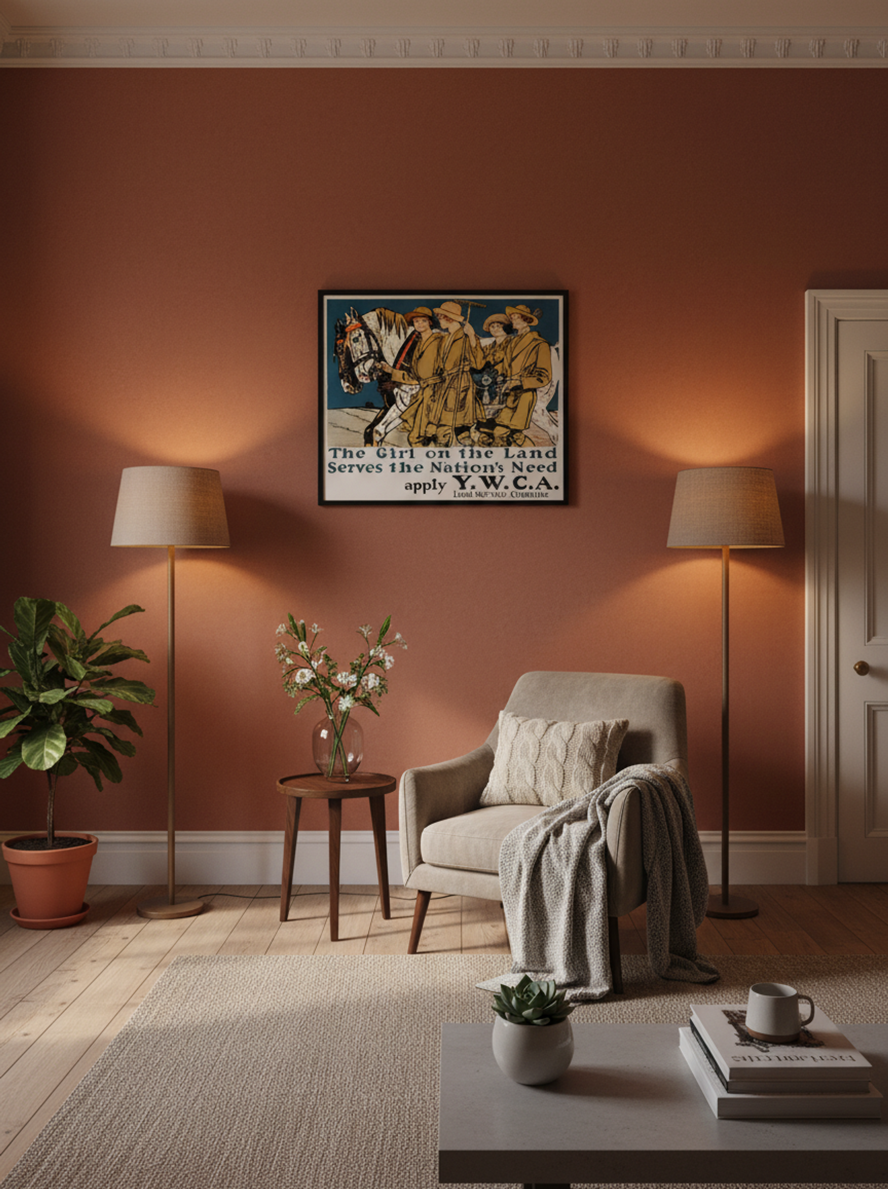 The Girl on the Land Serves the Nation's Need - Edward Penfield - Lifestyle