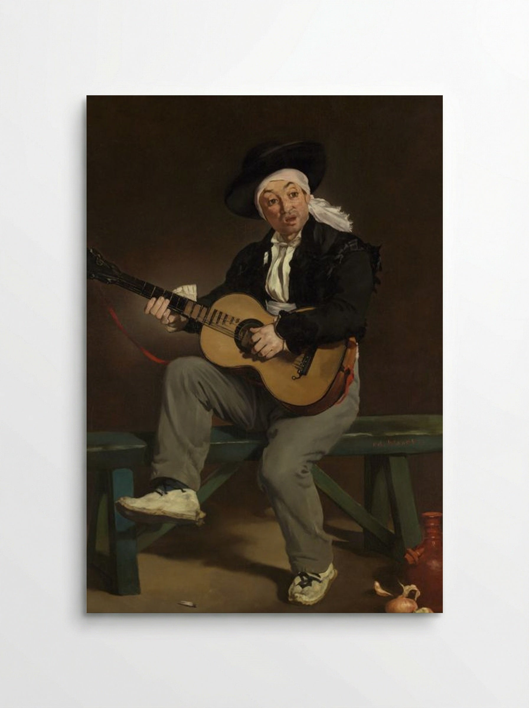 The Spanish Singer - Édouard Manet - Poster