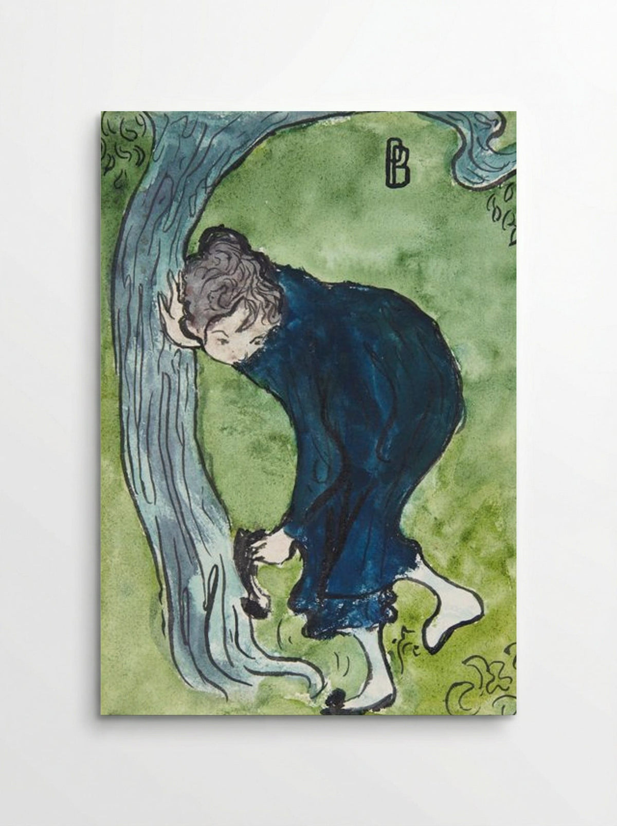 The False Step - Pierre Bonnard - Poster