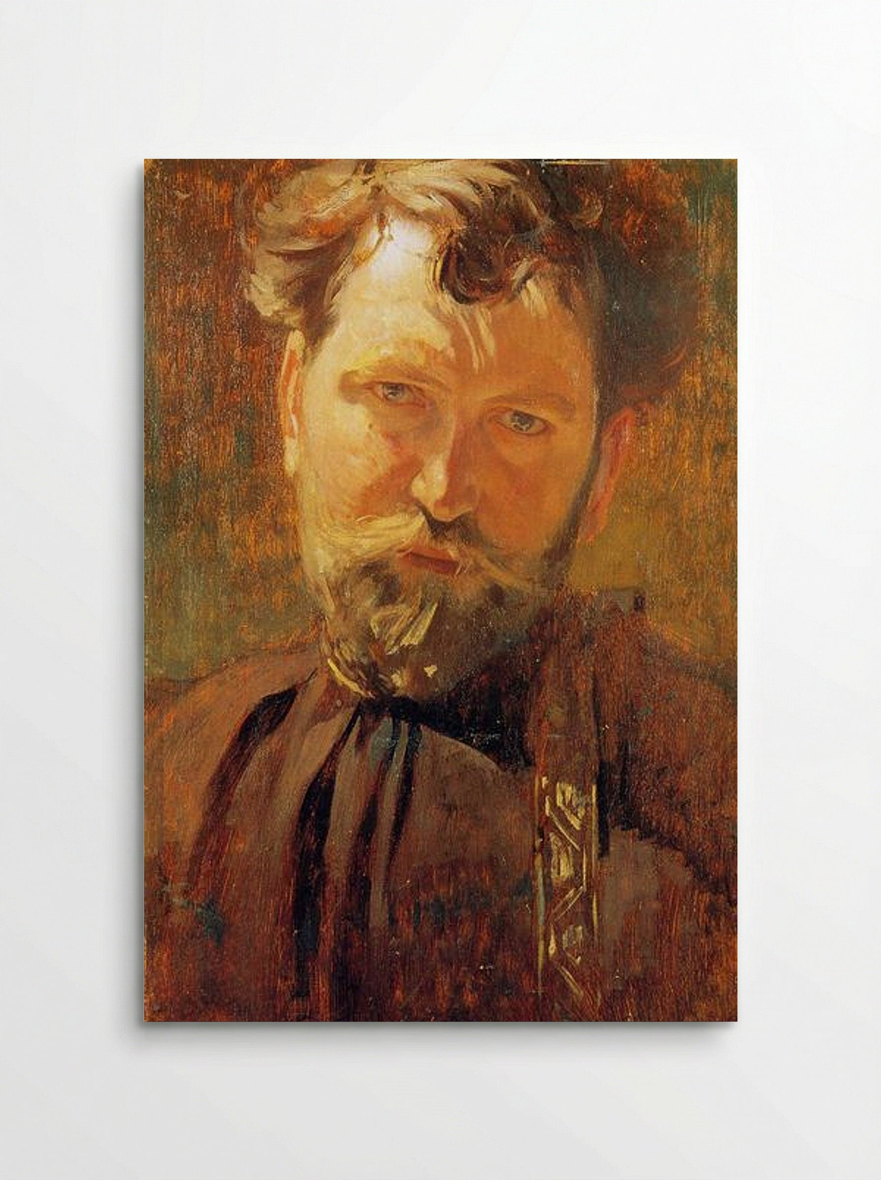Self-portrait - Alphonse Mucha - Poster