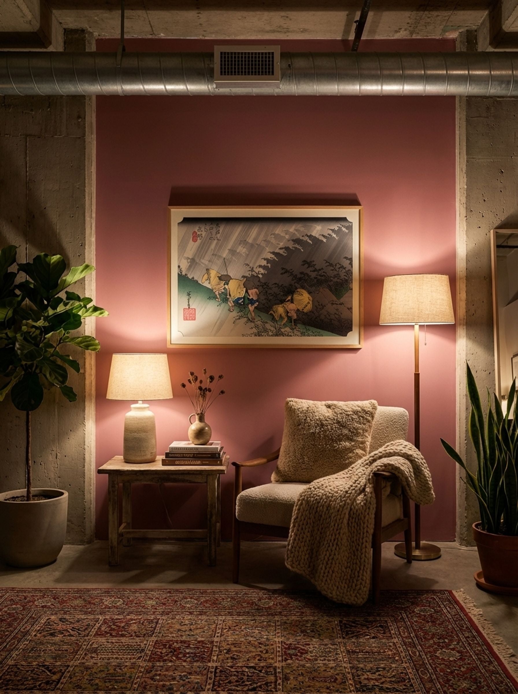 White Rain, Shōno - Utagawa Hiroshige - Lifestyle