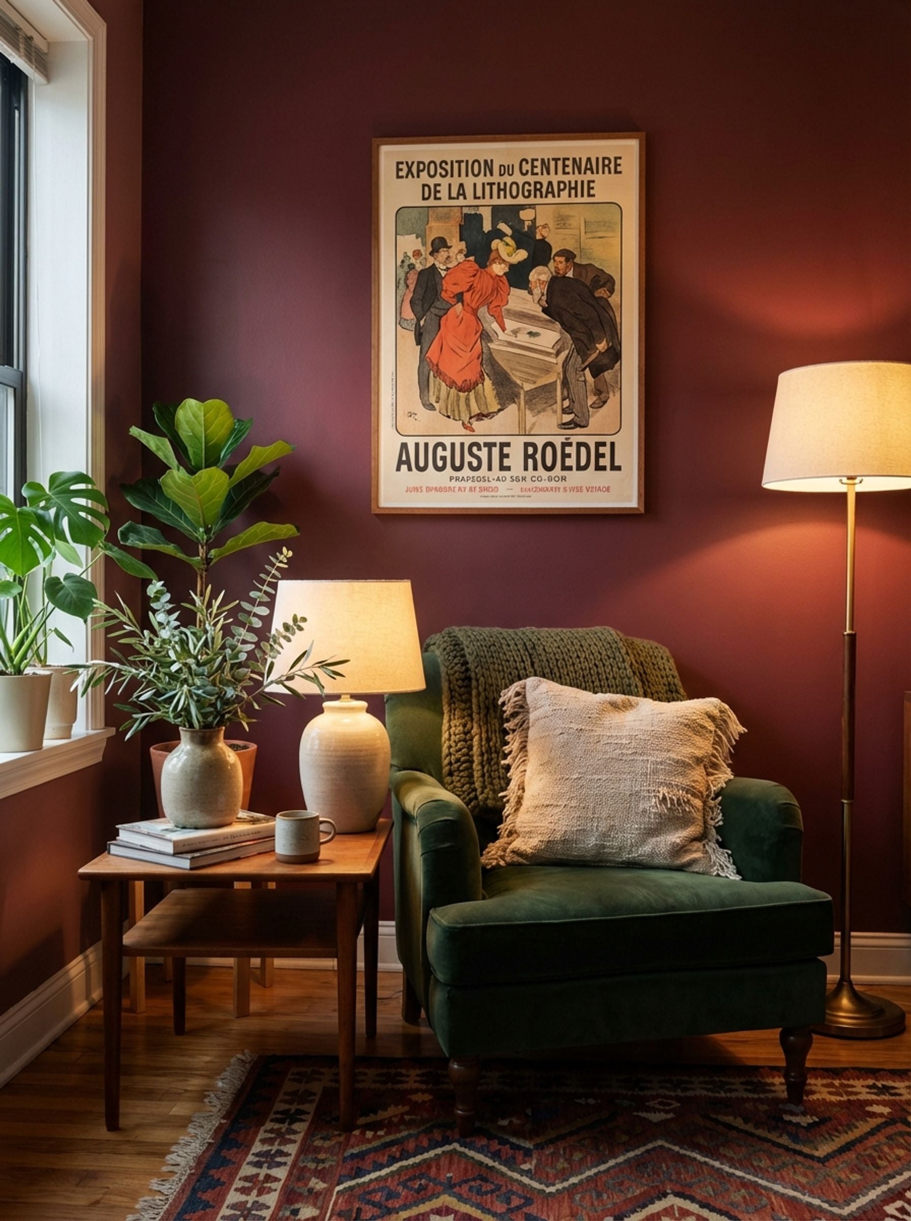 Exposition du Centenaire de la Lithographie - Auguste Roedel - Lifestyle