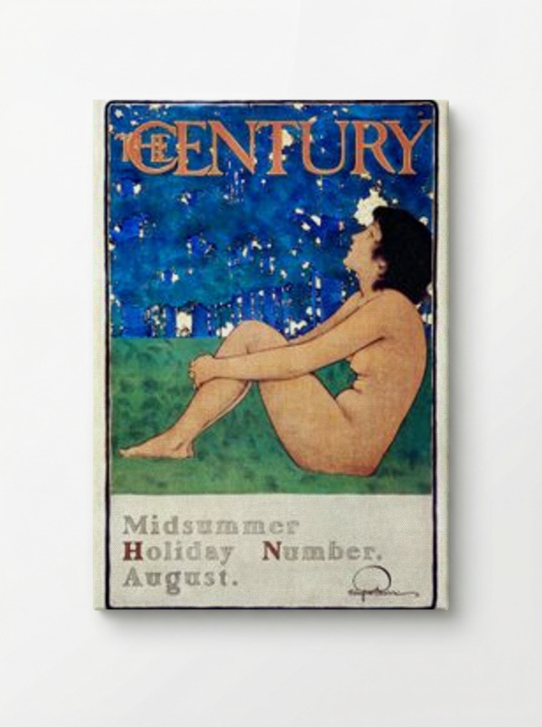 The Century Midsummer Holiday Number - Maxfield Parrish - Canvas