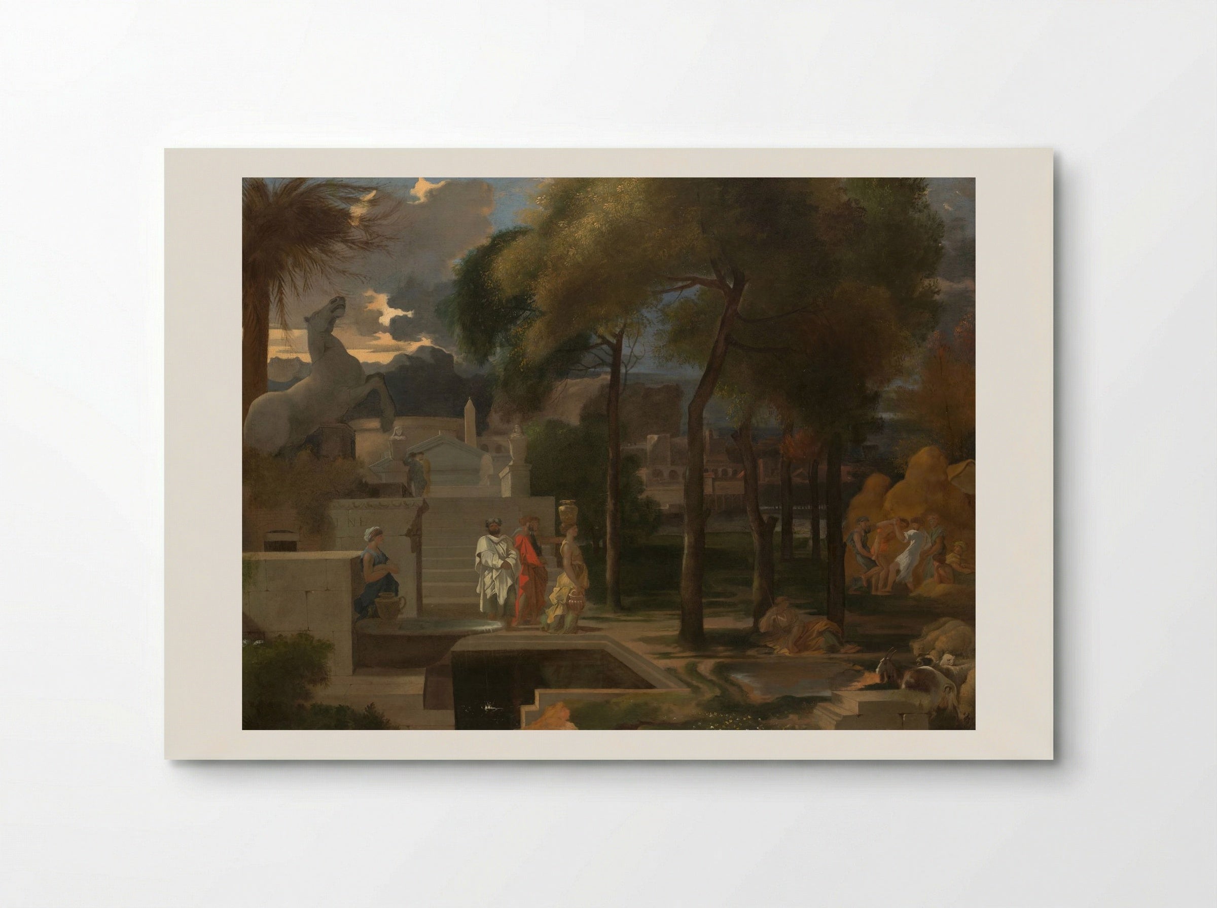 A Classical Landscape - Sébastien Bourdon - Poster