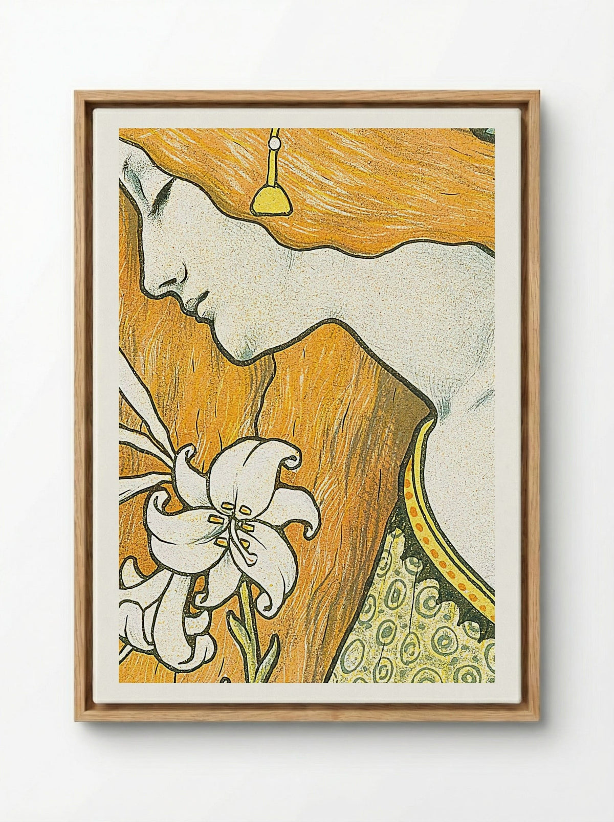 L'Ermitage - Paul Berthon - Framed Canvas Wood