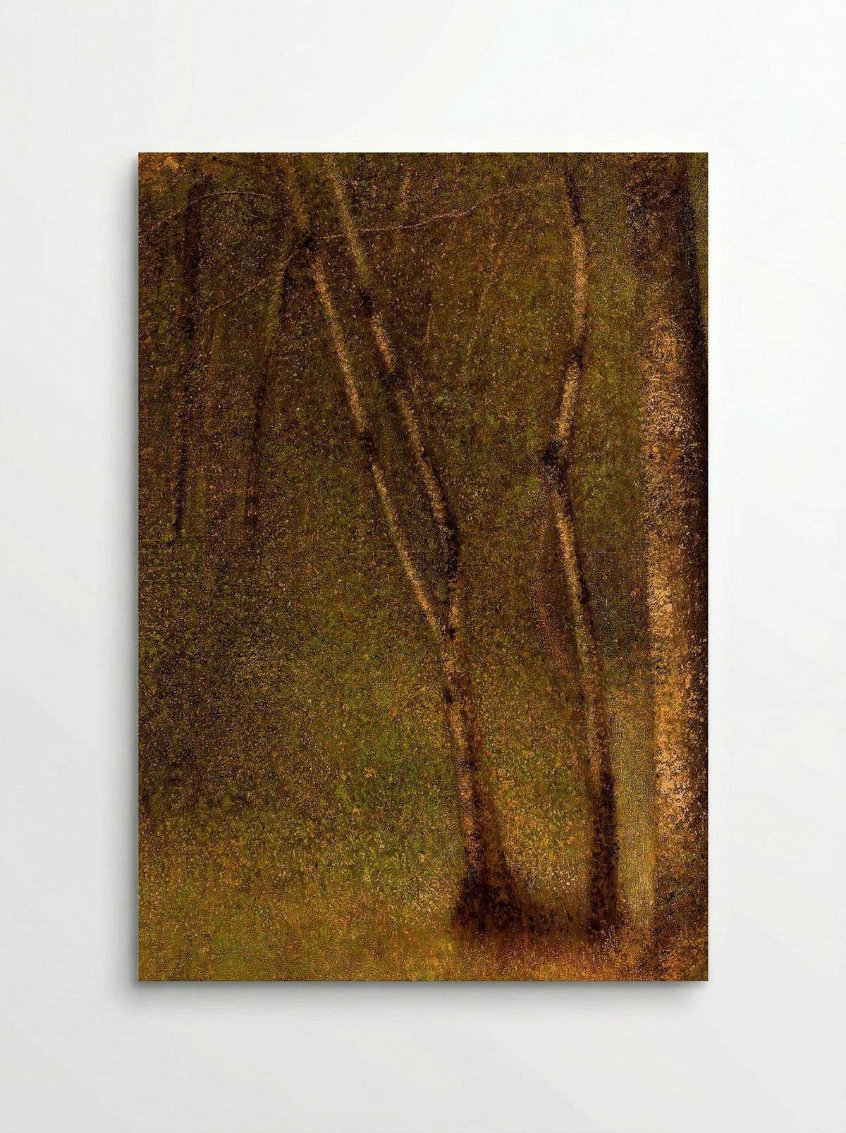 The Forest at Pontaubert - Georges Seurat - Poster
