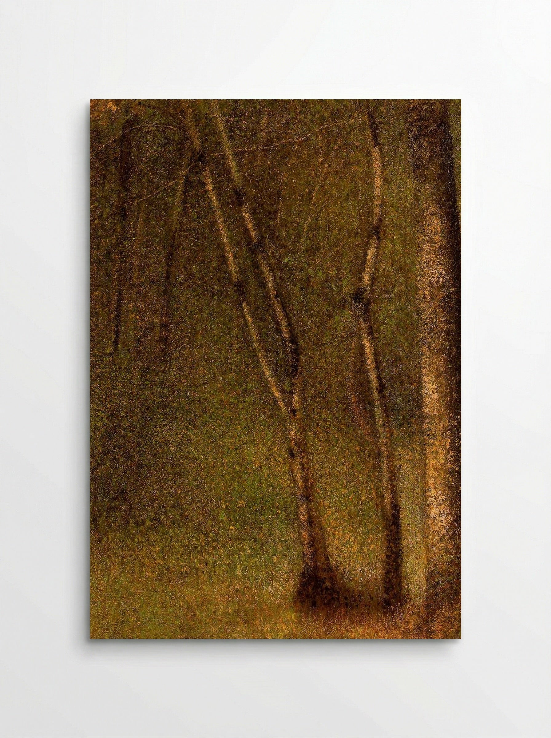 The Forest at Pontaubert - Georges Seurat - Poster
