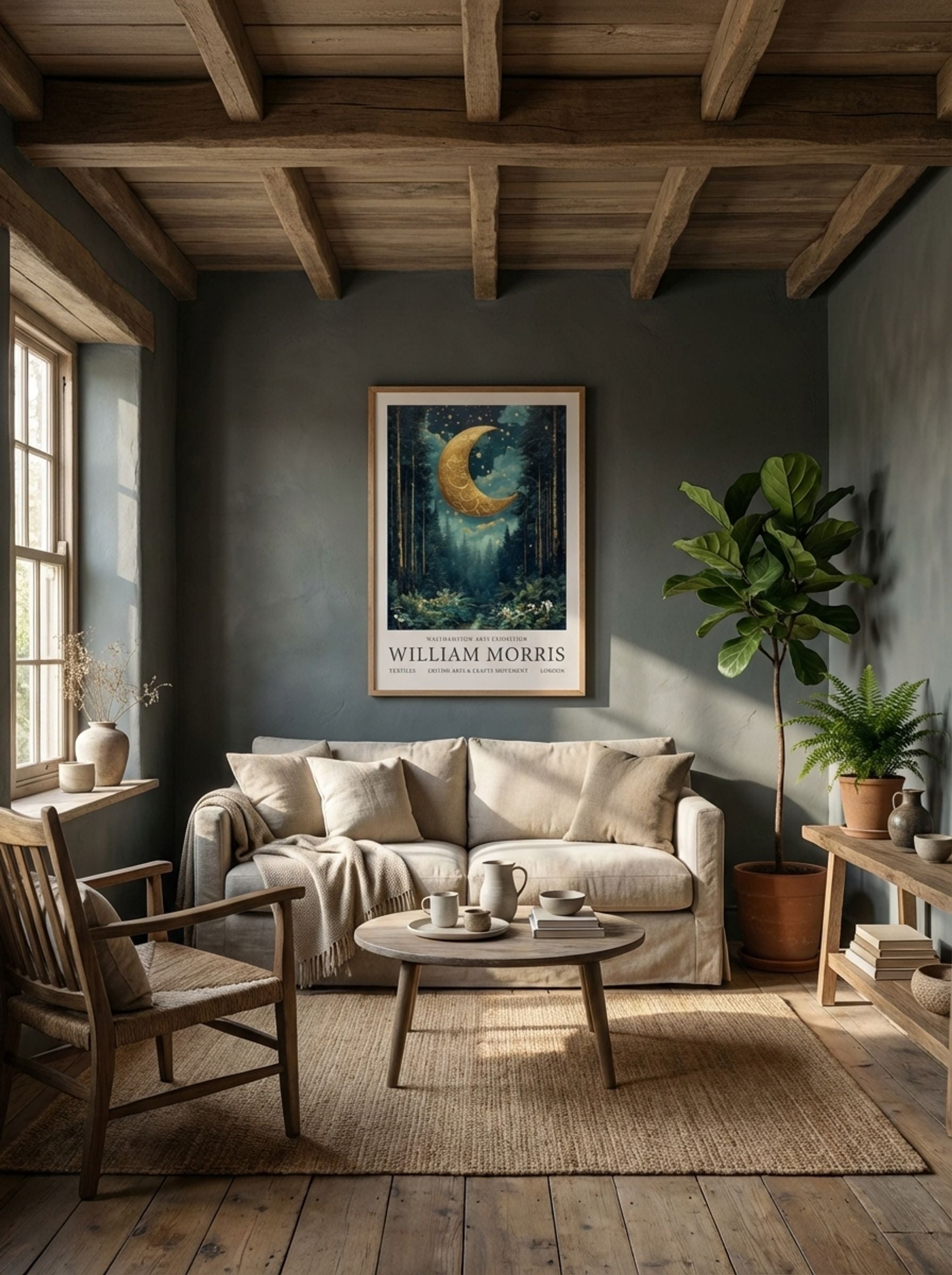 Crescent Canopy - William Morris - Lifestyle