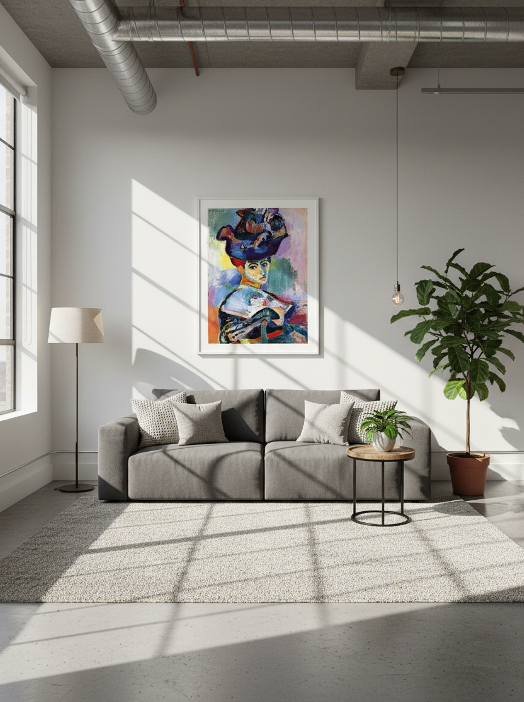 Woman Beside the Water by Henri Matisse – Fauvist Figurative Landscape Print - Lifestyle