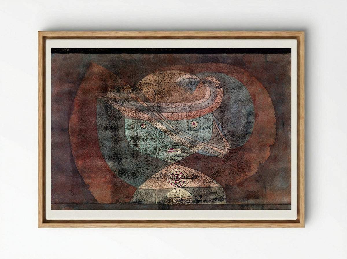 Movement around a Child - Paul Klee - Framed Canvas Wood