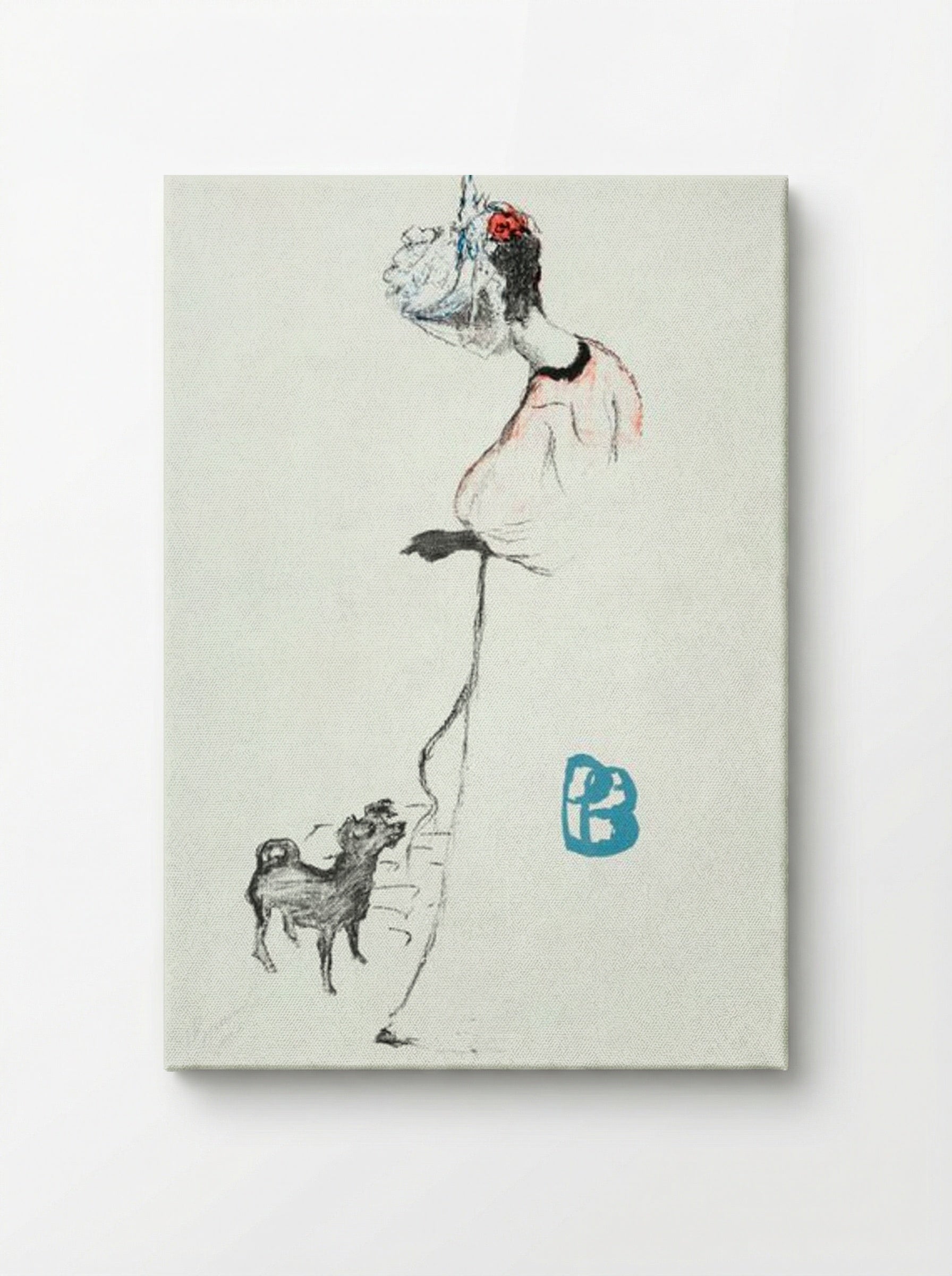 Le Salon des Cent - Pierre Bonnard - Canvas