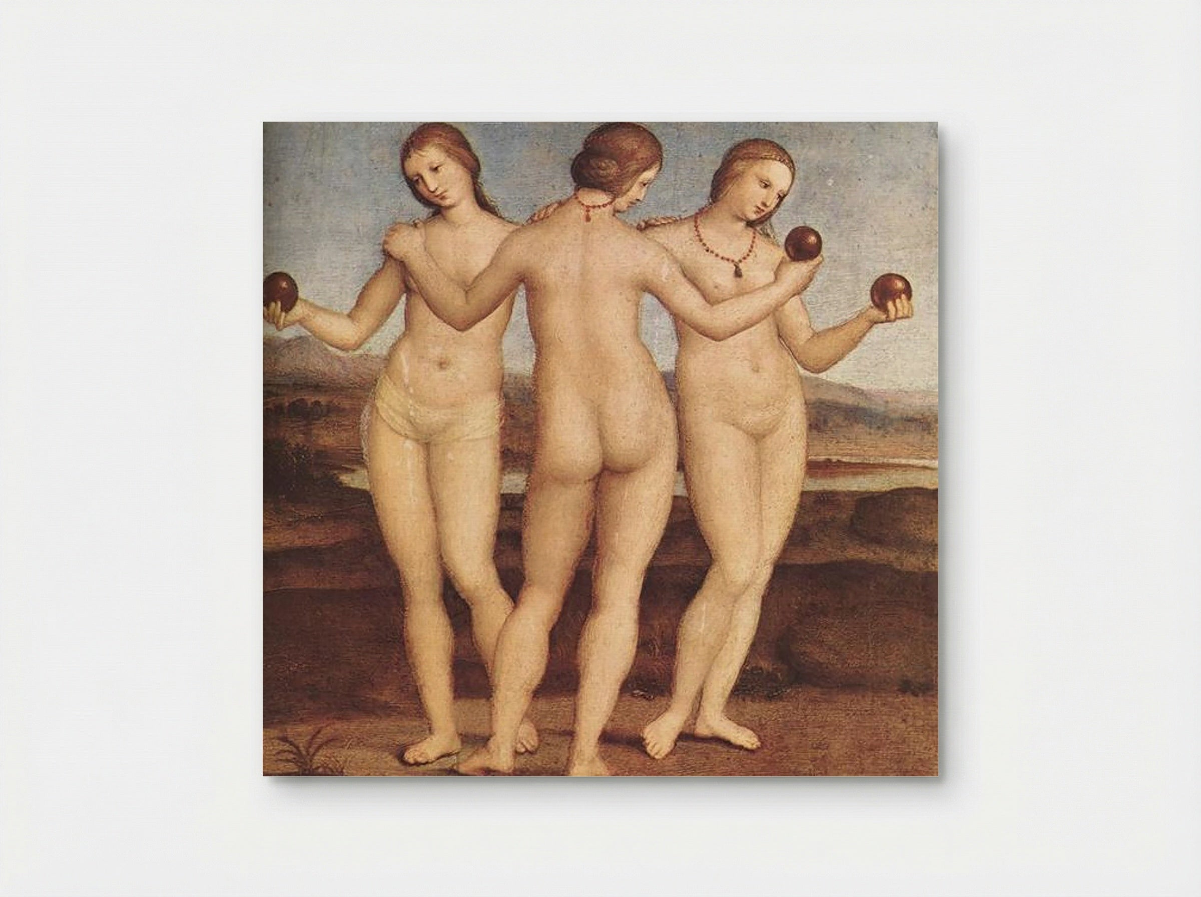 The Three Graces - Raphael - Poster
