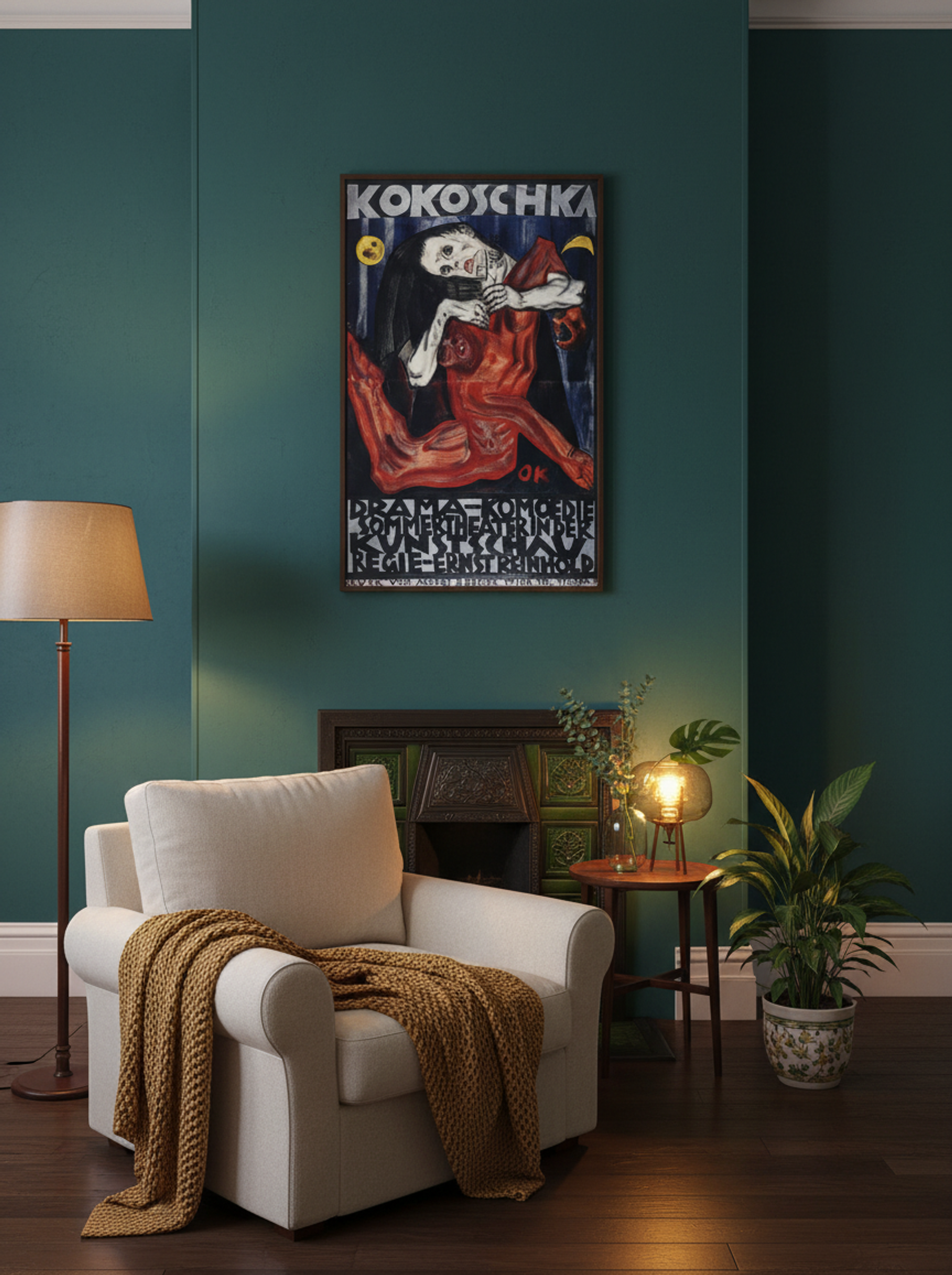 Pieta (Drama Komödie Sommer Theater Poster) - Oskar Kokoschka - Lifestyle
