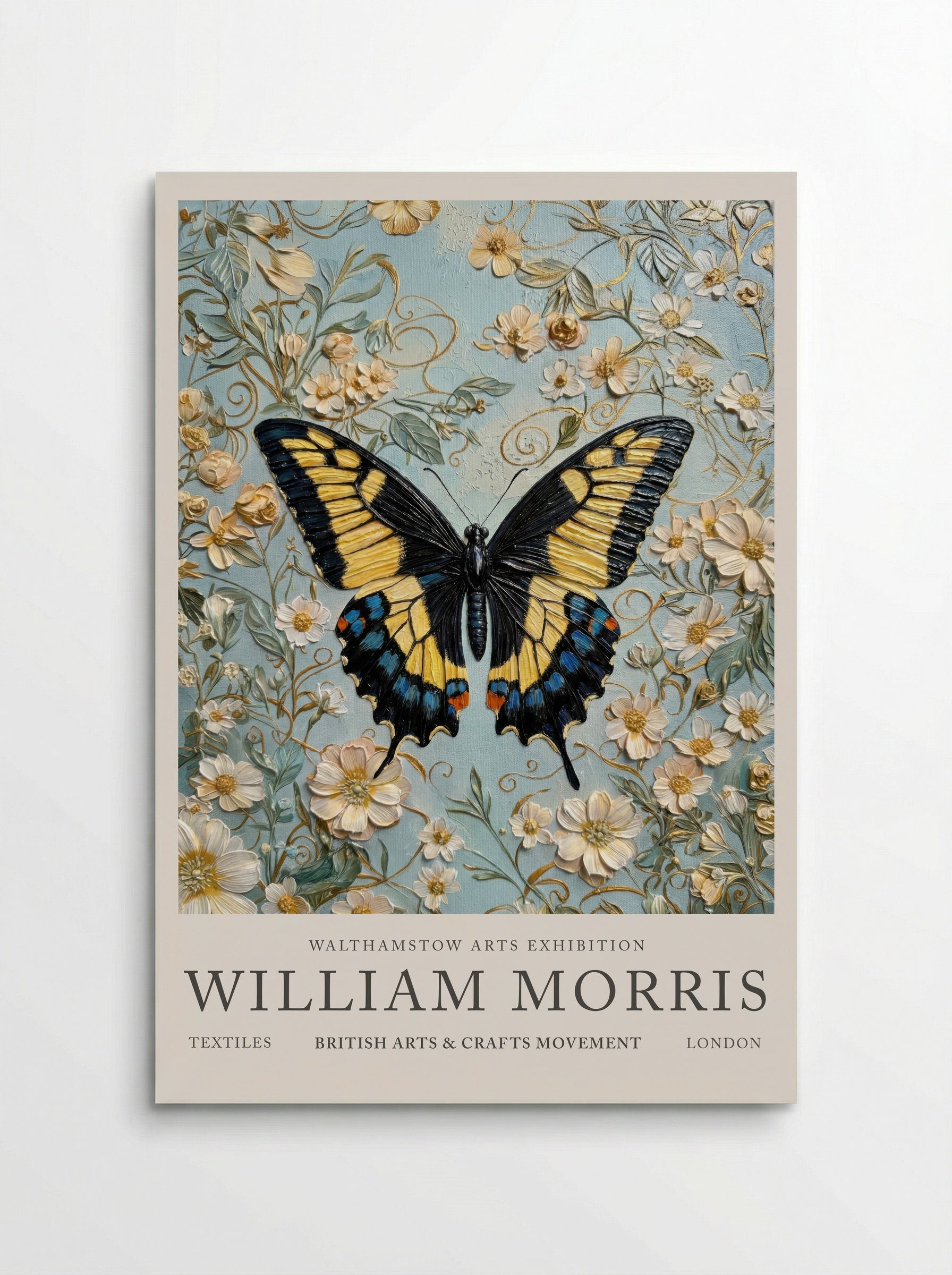 Swallowtail Butterfly - William Morris - Poster