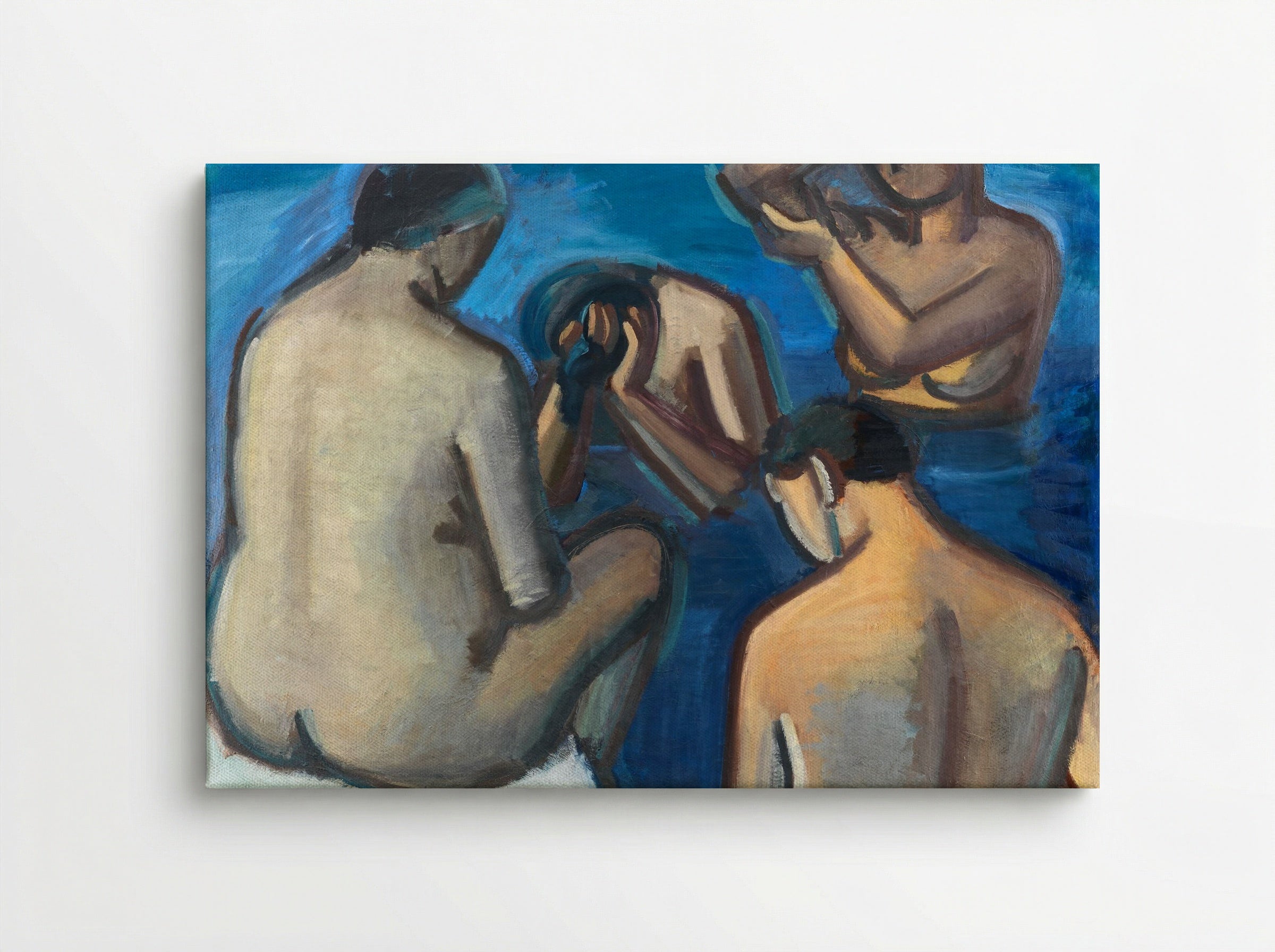 After the Bath - Vilhelm Lundstrøm - Canvas