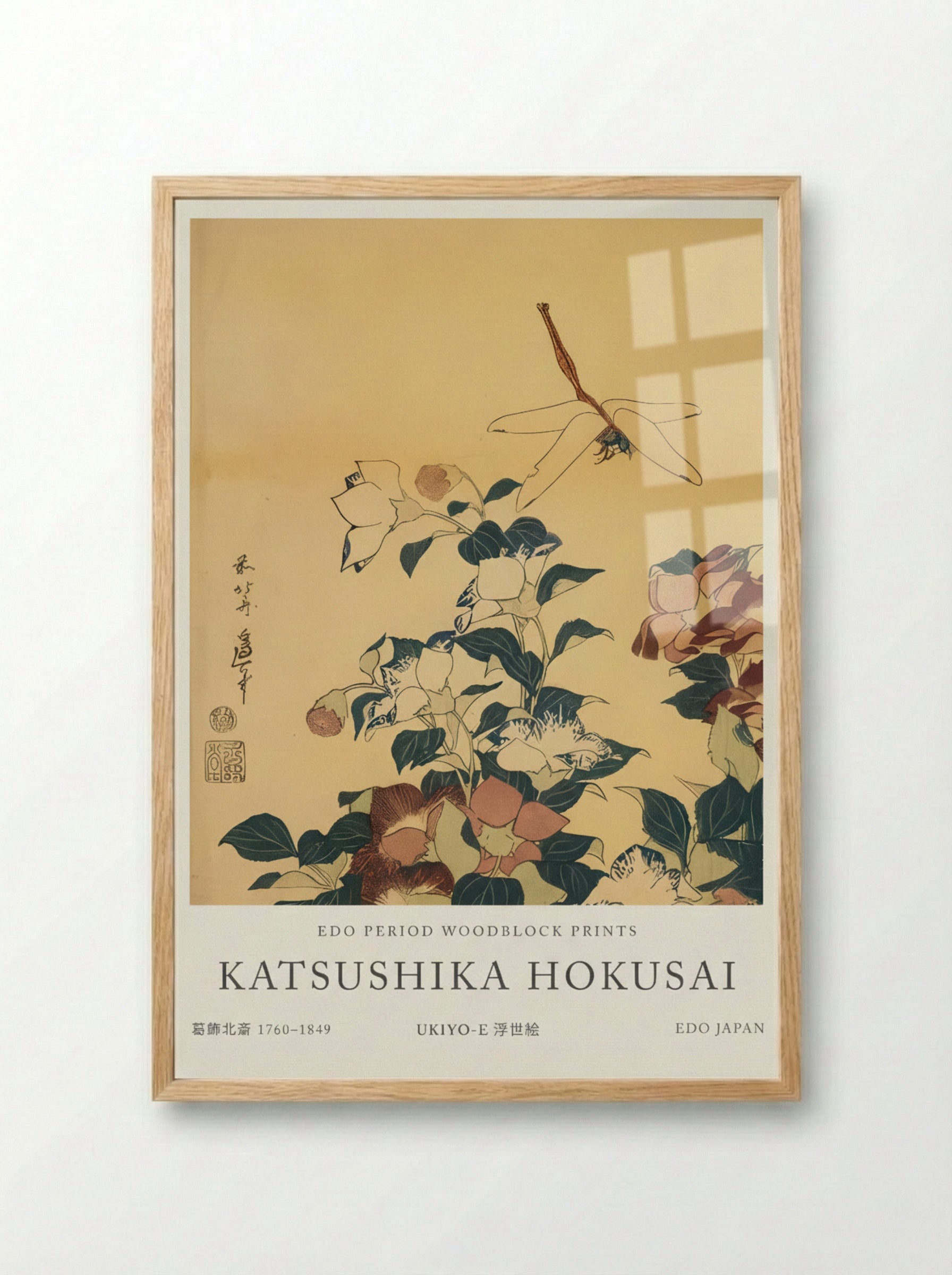 Bluebells and Dragonflies – Fine Art Print