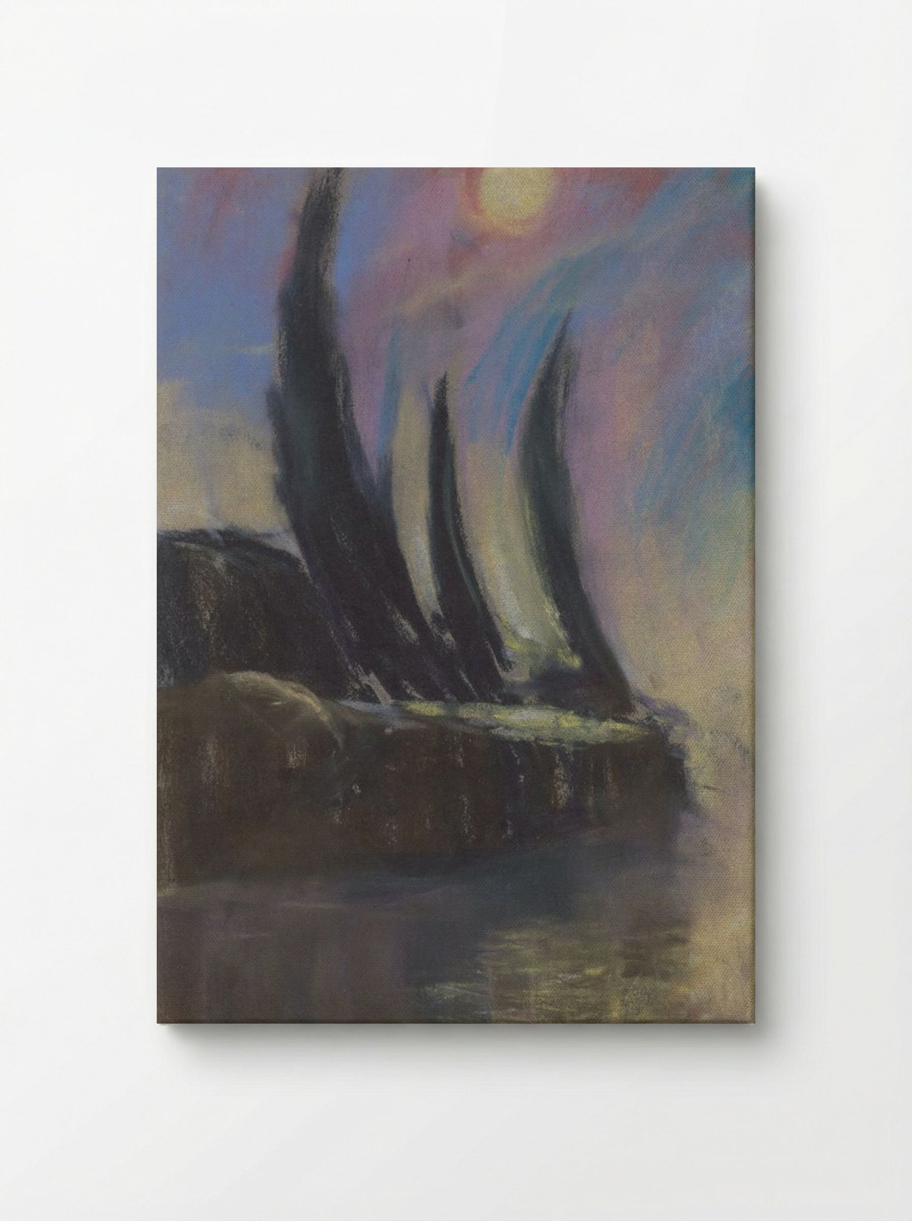 Night Mood - Zolo Palugyay - Canvas