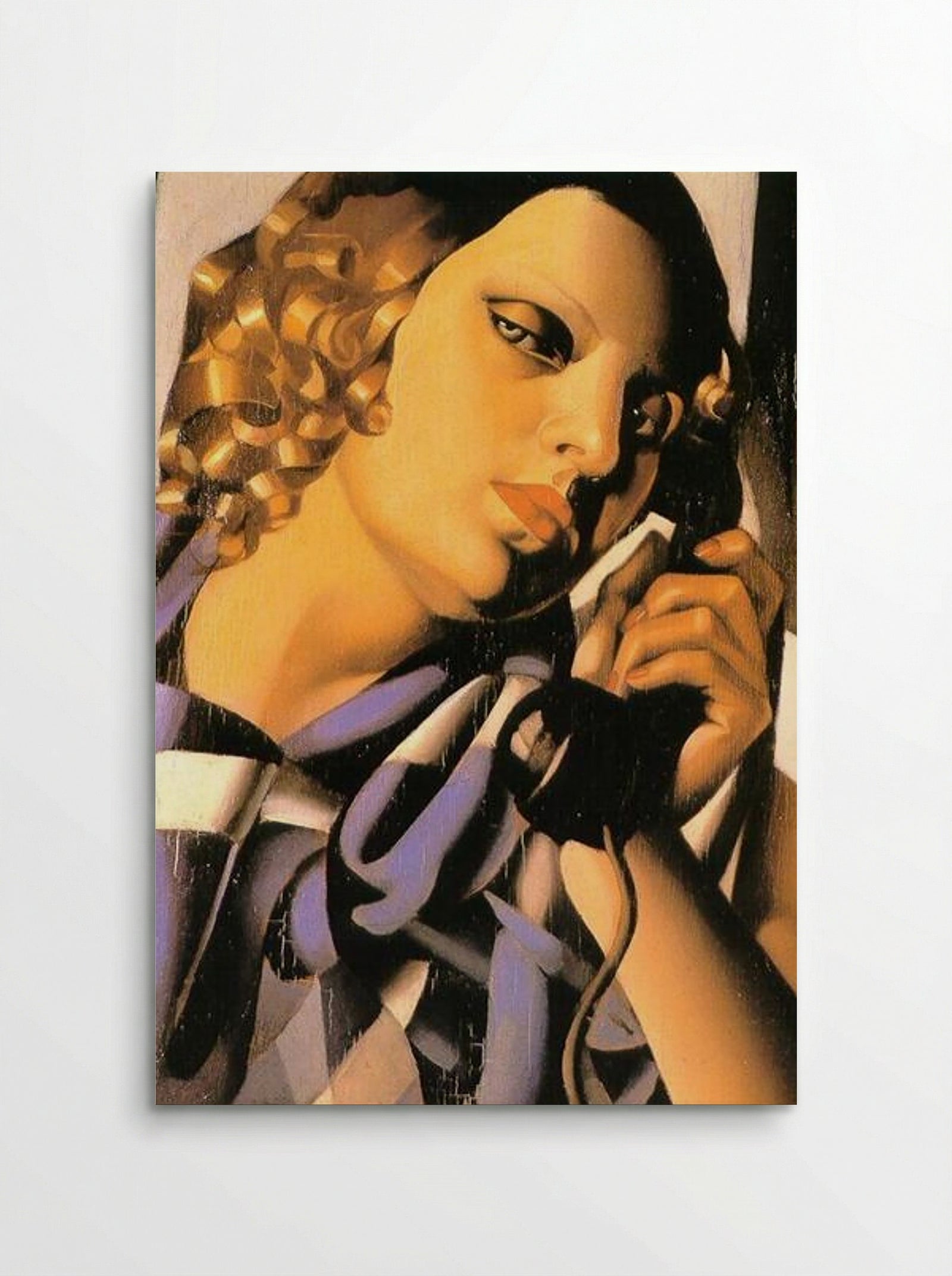 The Telephone - Tamara de Lempicka