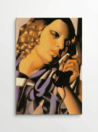 The Telephone - Tamara de Lempicka