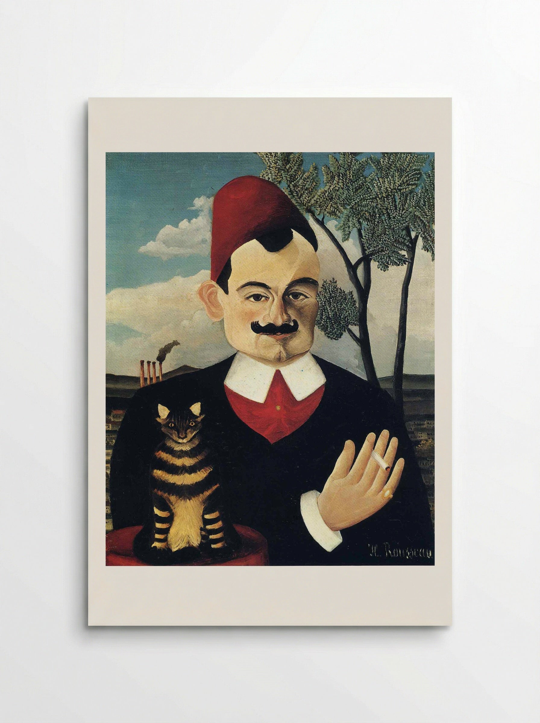 Portrait of Pierre Loti - Henri Rousseau - Poster