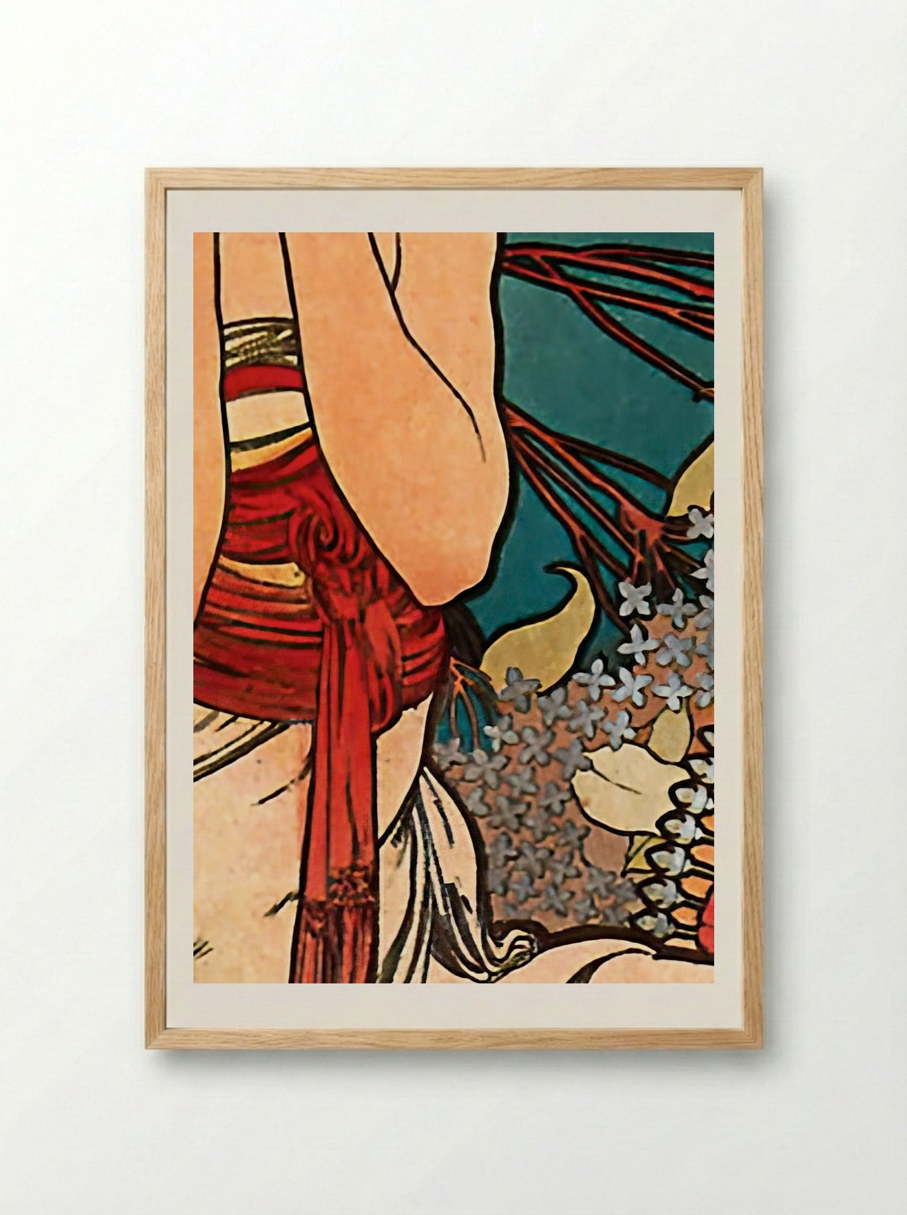 Monaco Monte-Carlo - Alfons Mucha - Framed Print Wood