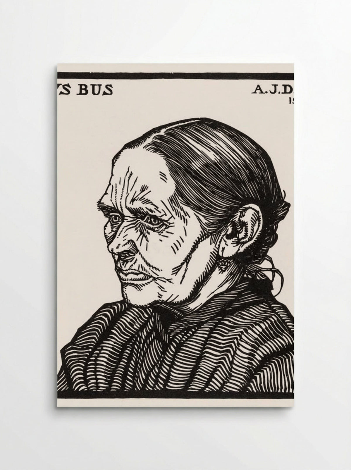 Portrait of Lijs Bus - Julie de Graag - Poster