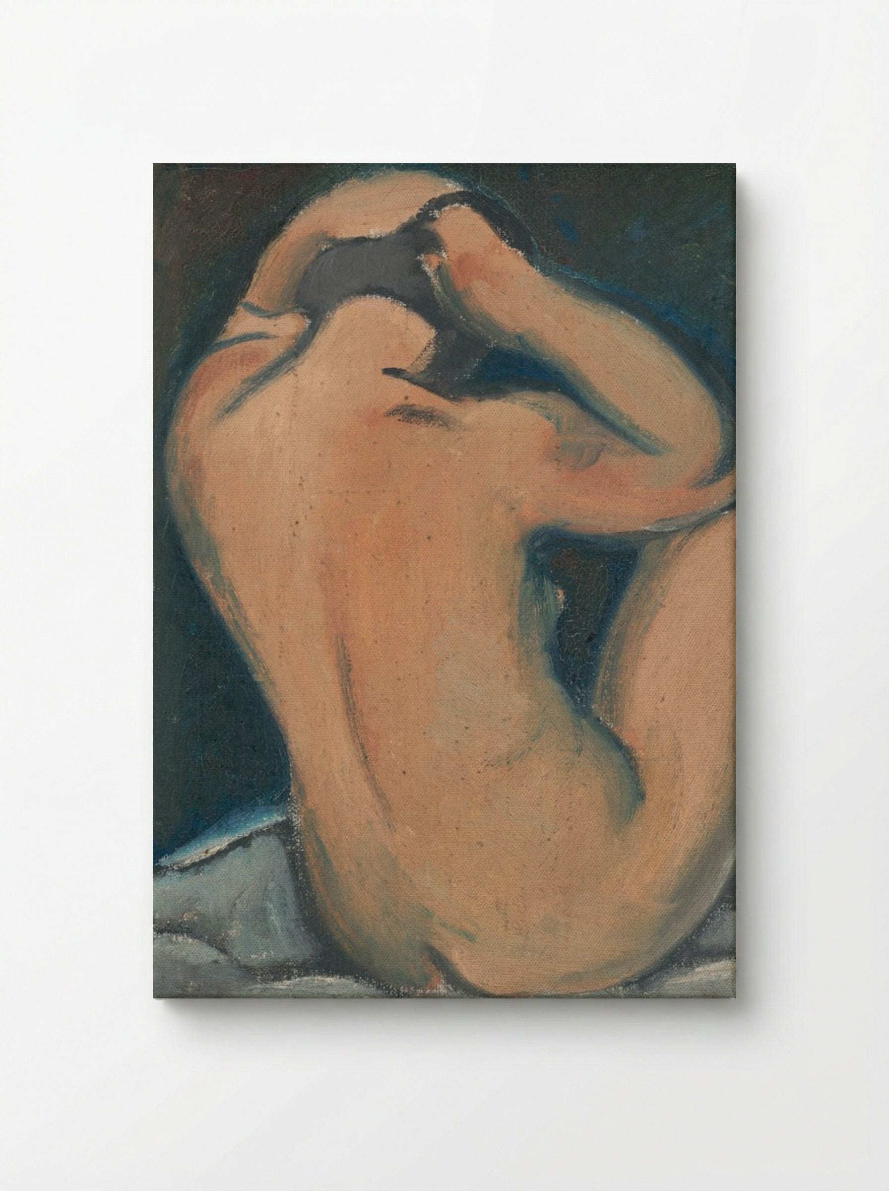 Study of a Nude - Mikuláš Galanda - Canvas