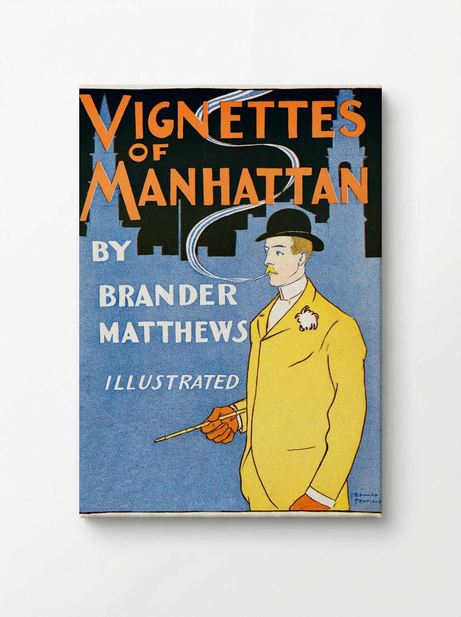 Vignettes of Manhattan - Edward Penfield - Canvas