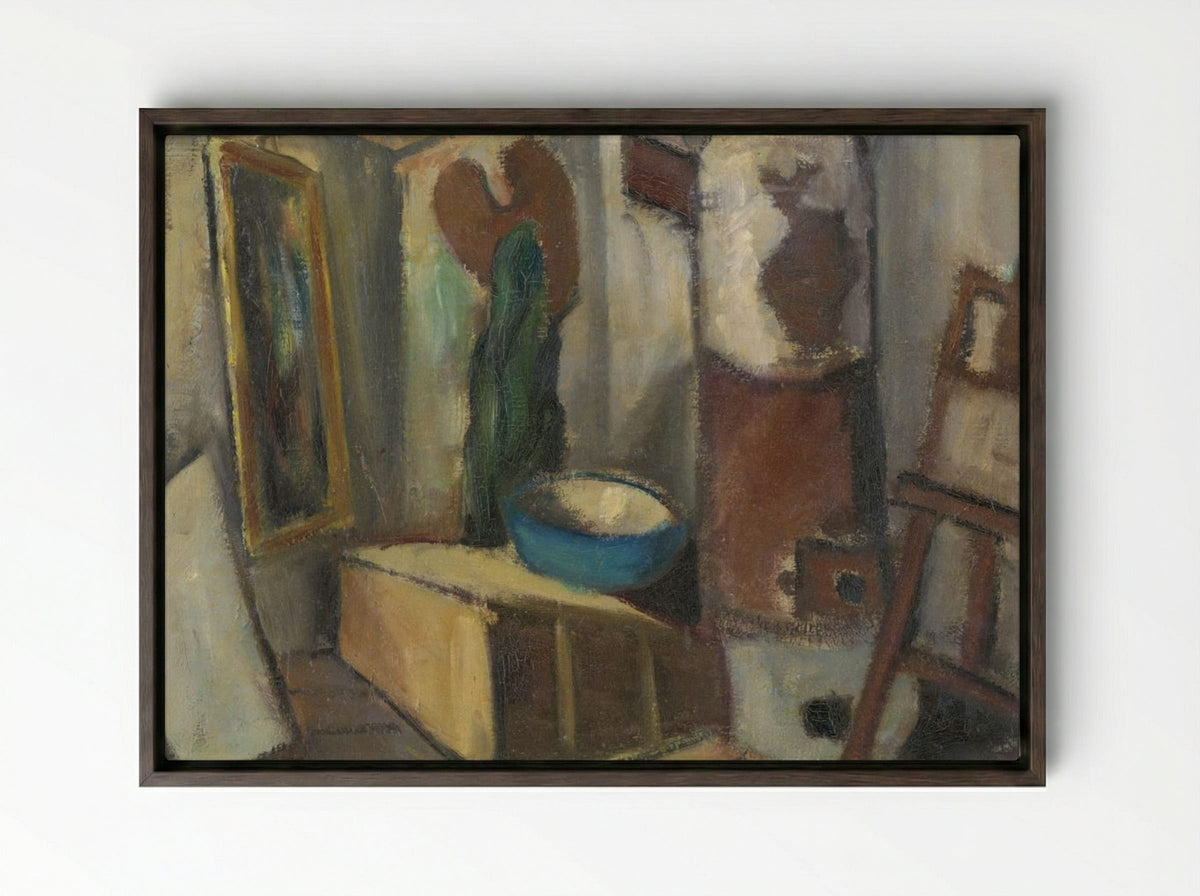 From the Atelier - Zolo Palugyay - Framed Canvas Dark Wood
