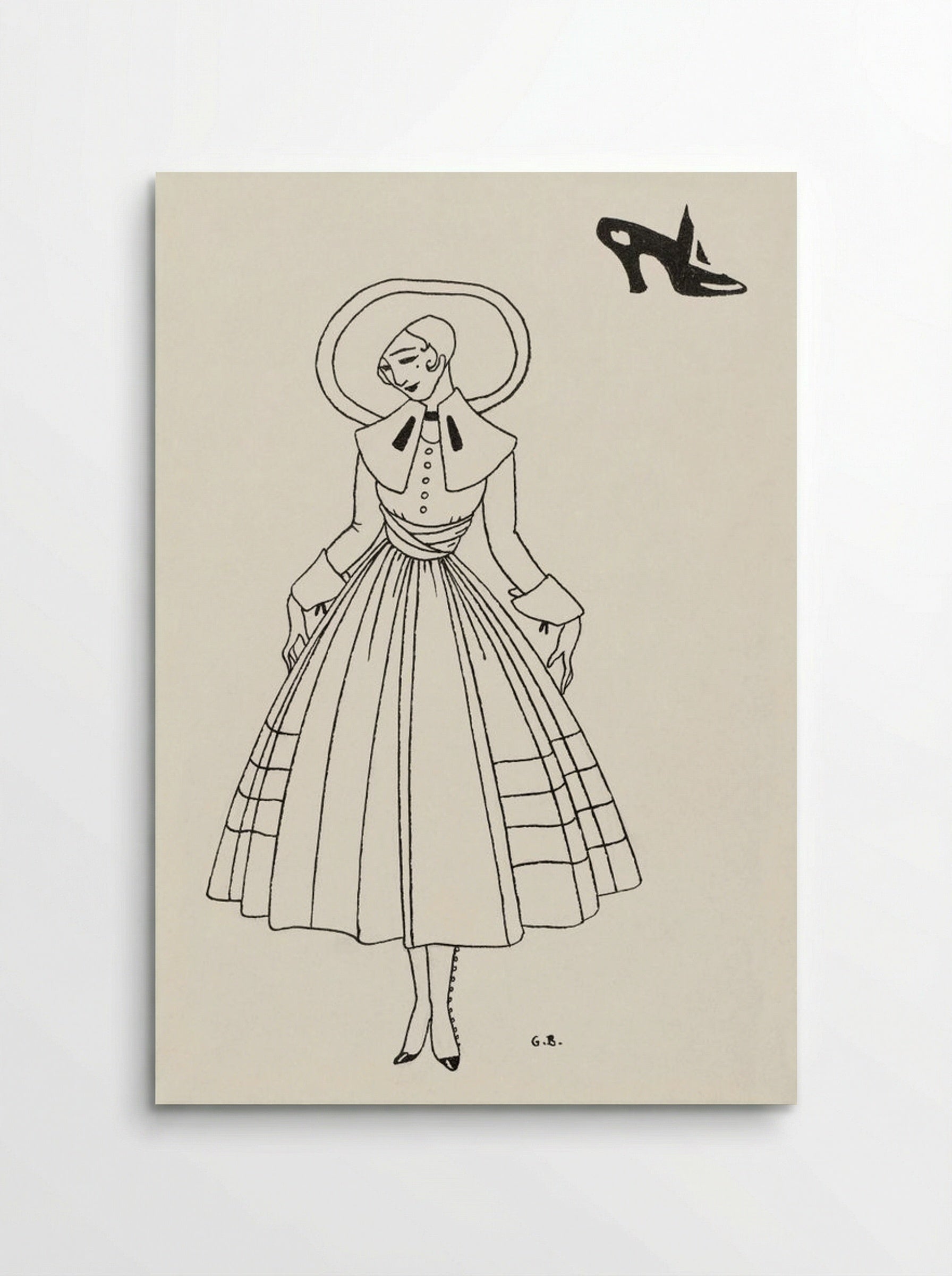 No. 8, 9, p. 26 from Gazette du Bon Ton - George Barbier - Poster