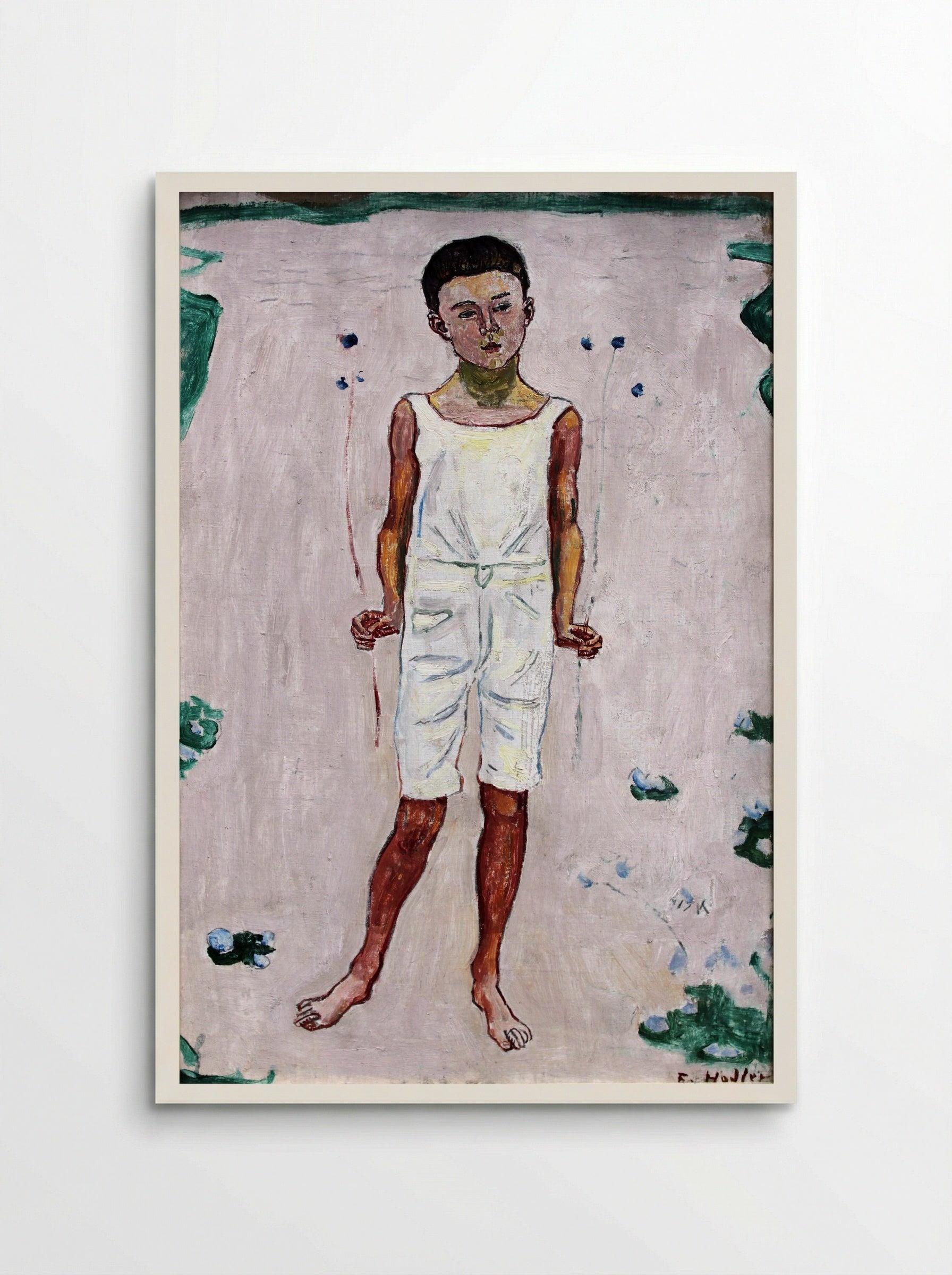 Childhood - Ferdinand Hodler - Poster