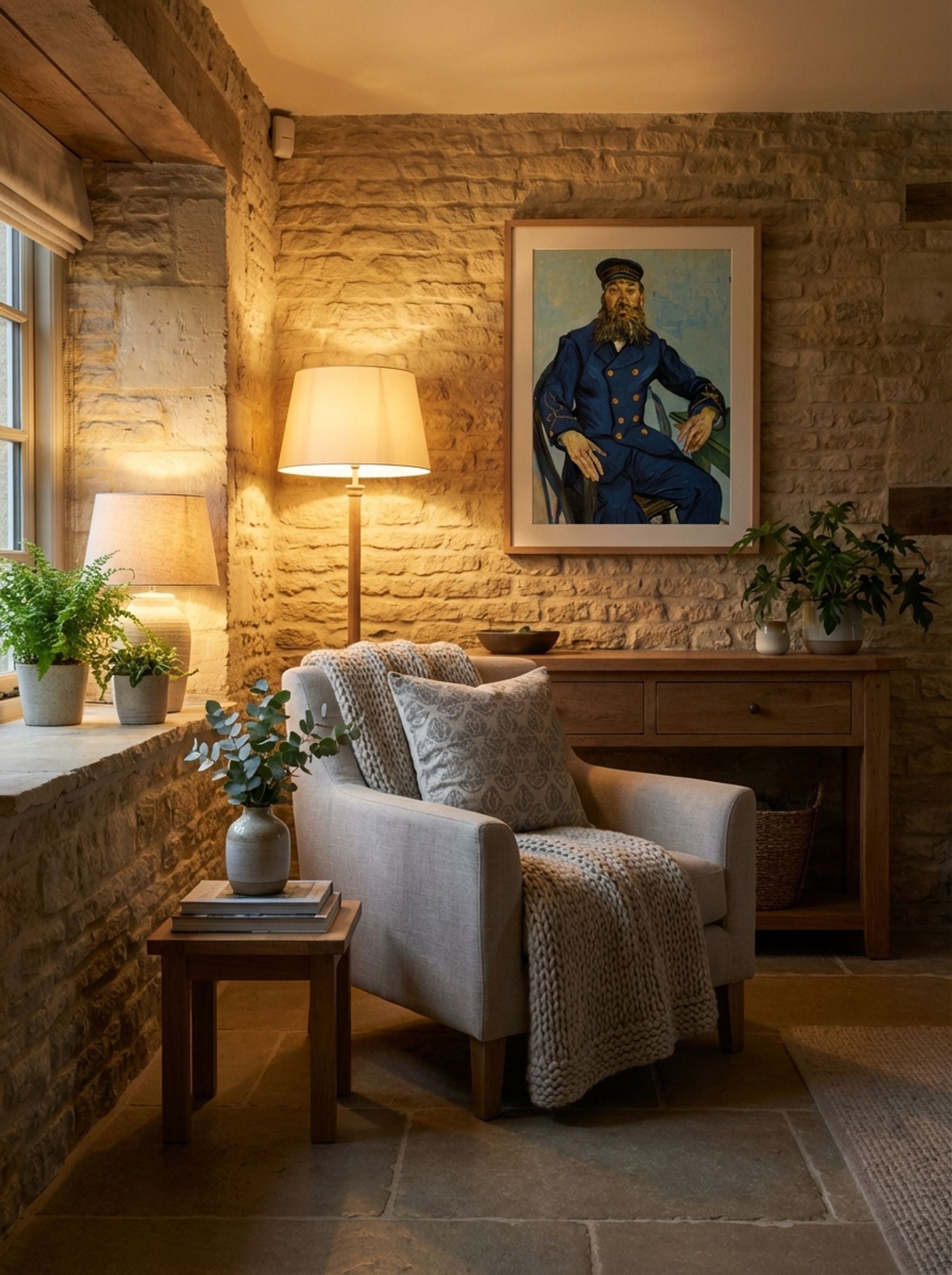 Portrait of Joseph Roulin - Vincent van Gogh - Lifestyle