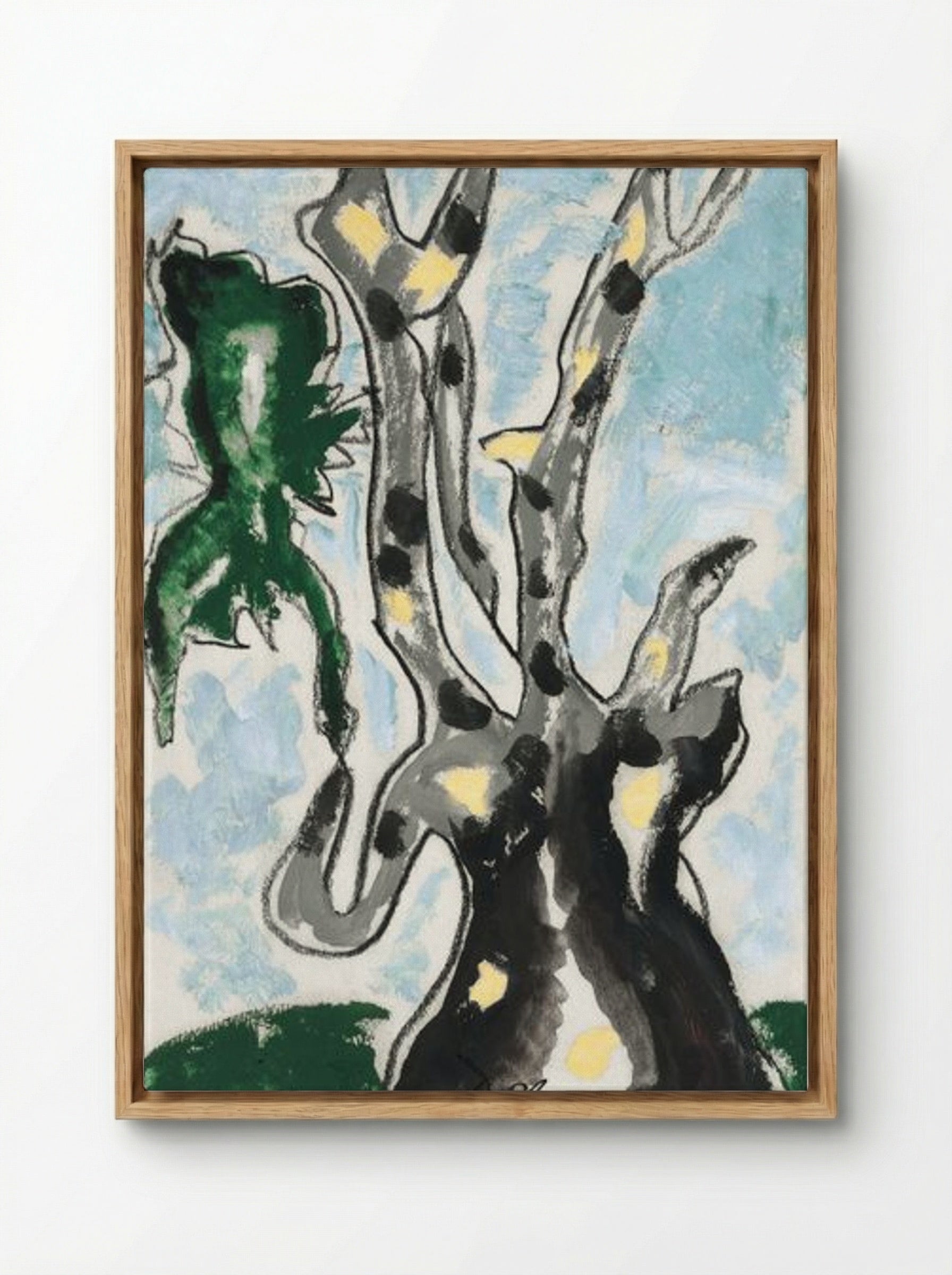 Sycamore - Arthur Dove - Framed Canvas Wood