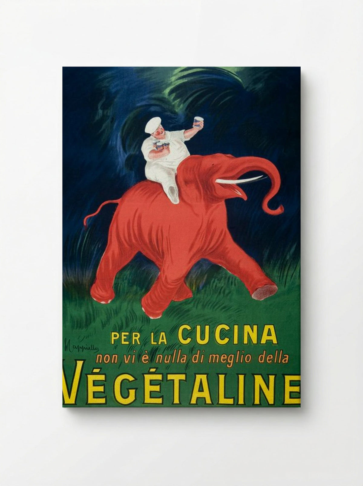 Vegetaline - Leonetto Cappiello - Canvas