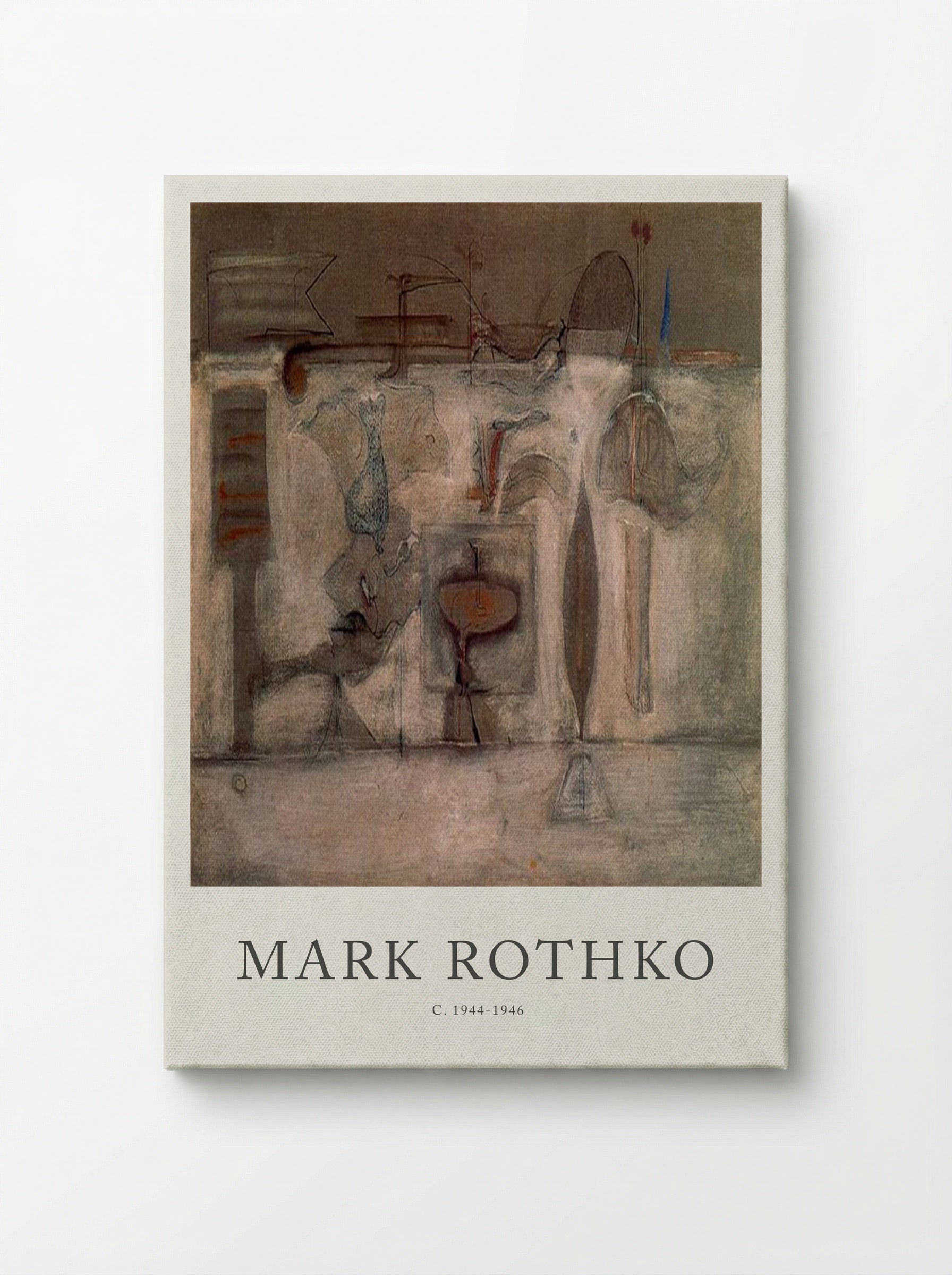 Untitled (Surrealist Composition) - Mark Rothko - Canvas