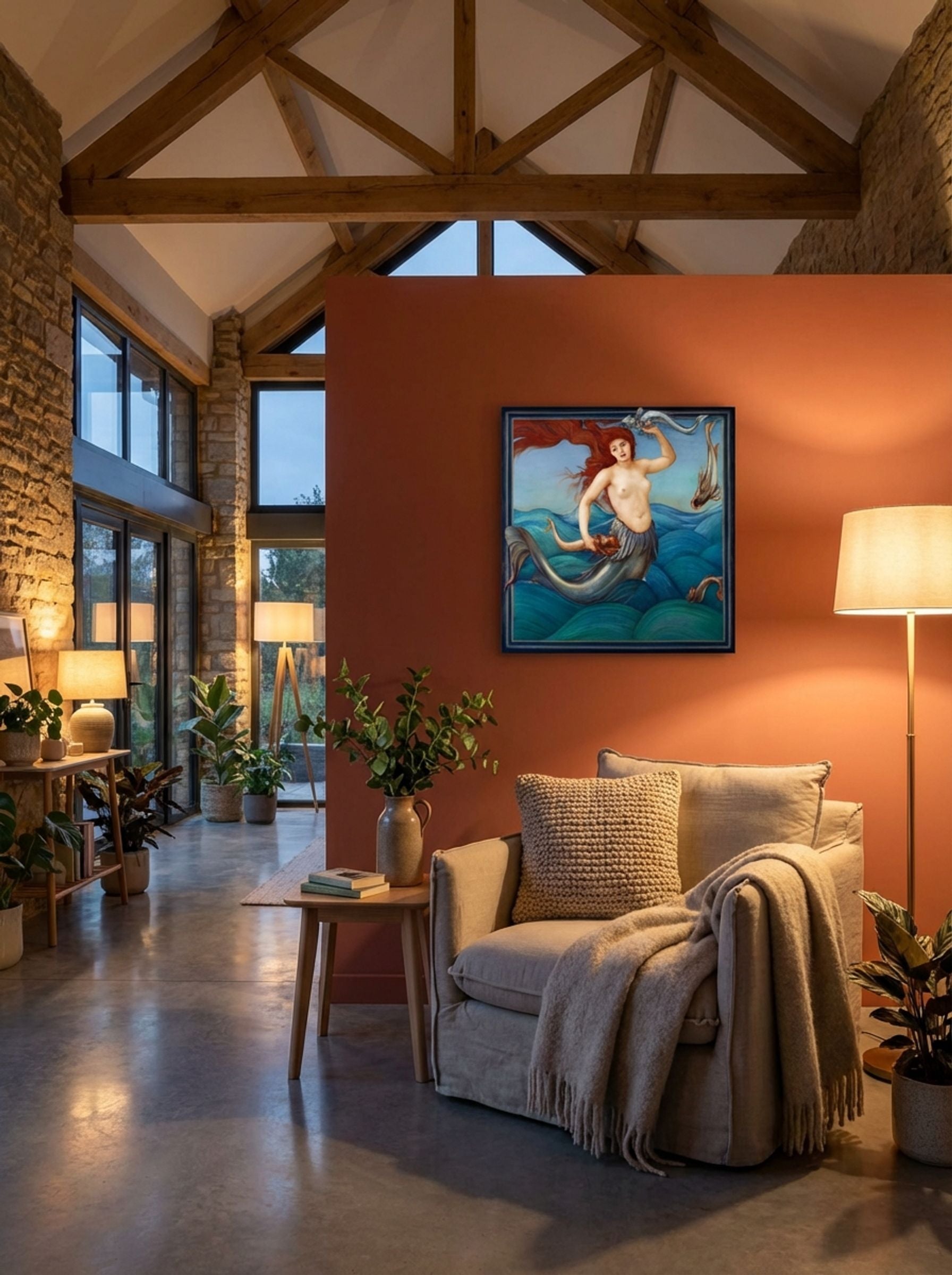 A Sea Nymph - Edward Burne-Jones - Lifestyle