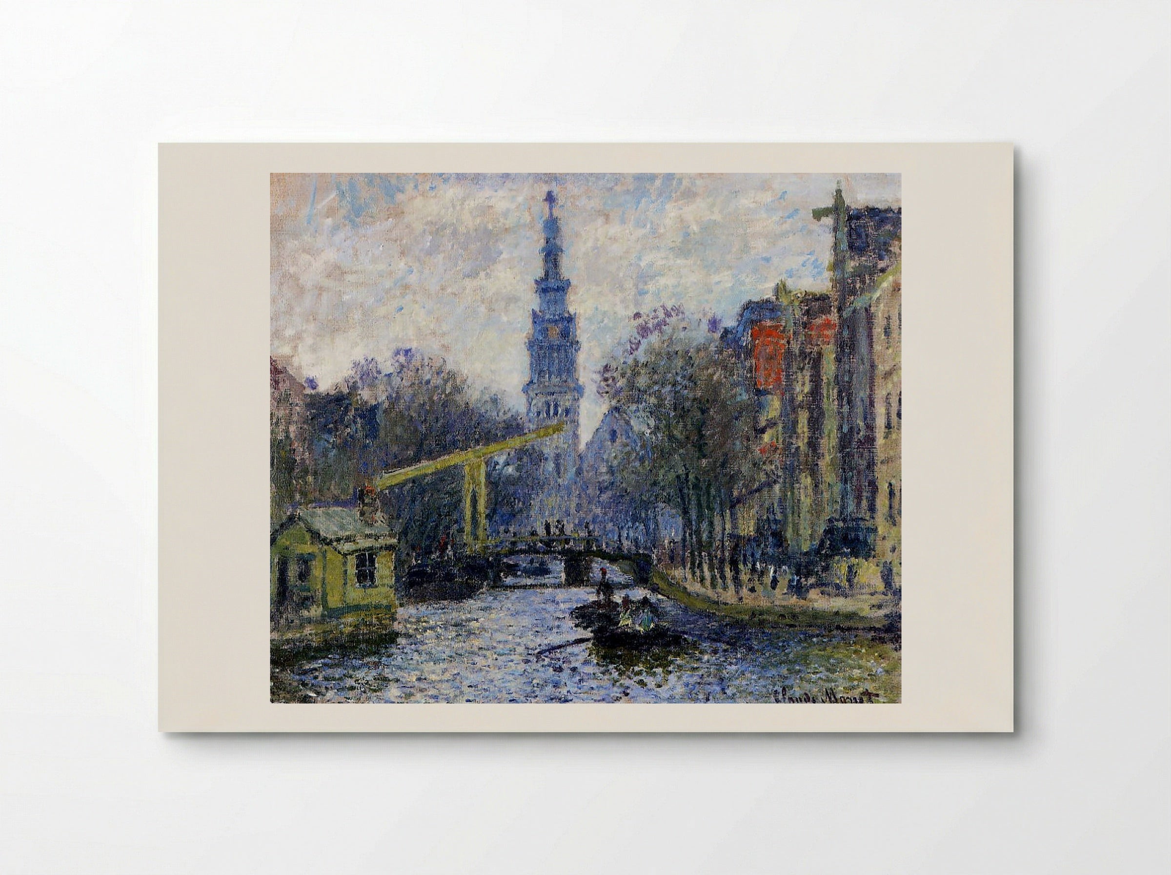 The Zuiderkerk, Amsterdam - Claude Monet - Poster