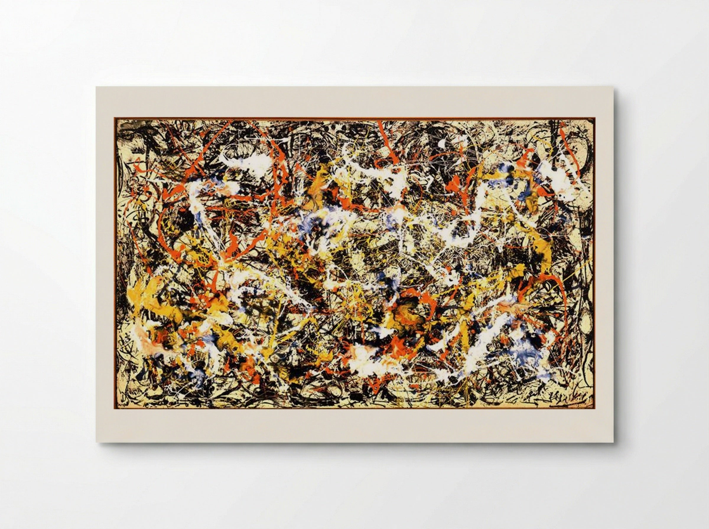 Convergence - Jackson Pollock - Poster