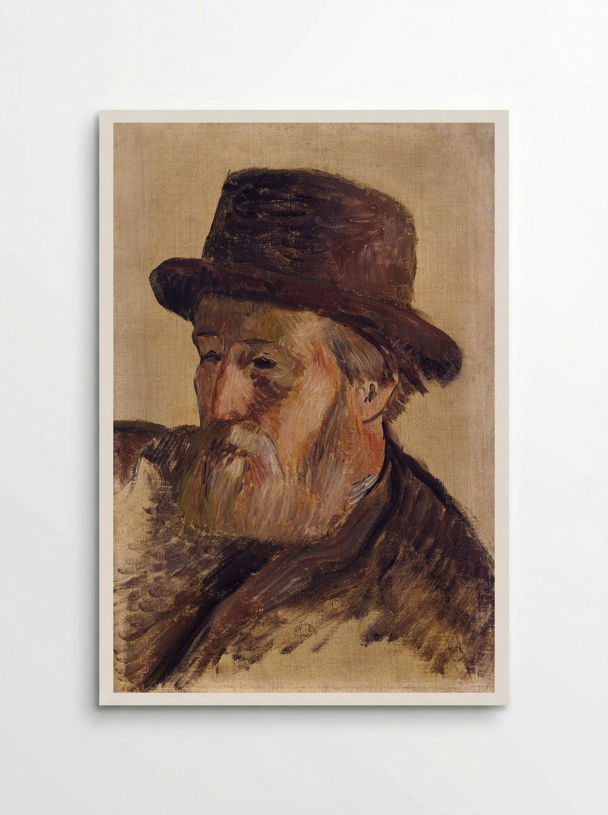 Portrait of a Man - Paul Gauguin - Poster