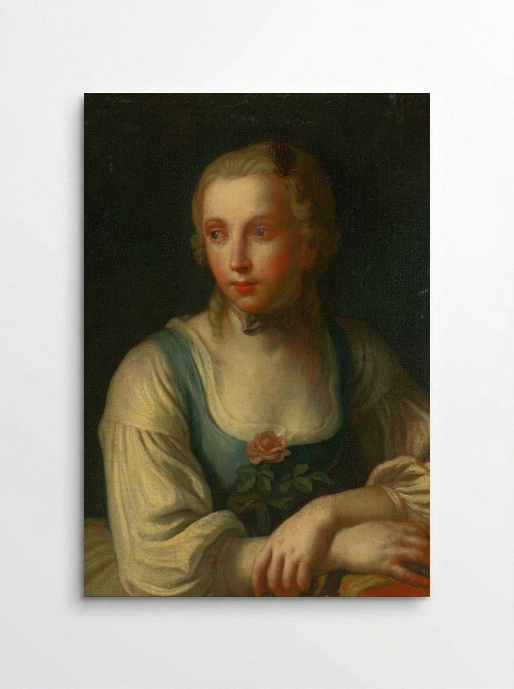 Portrait of a Girl - Fine Art Print - Poster