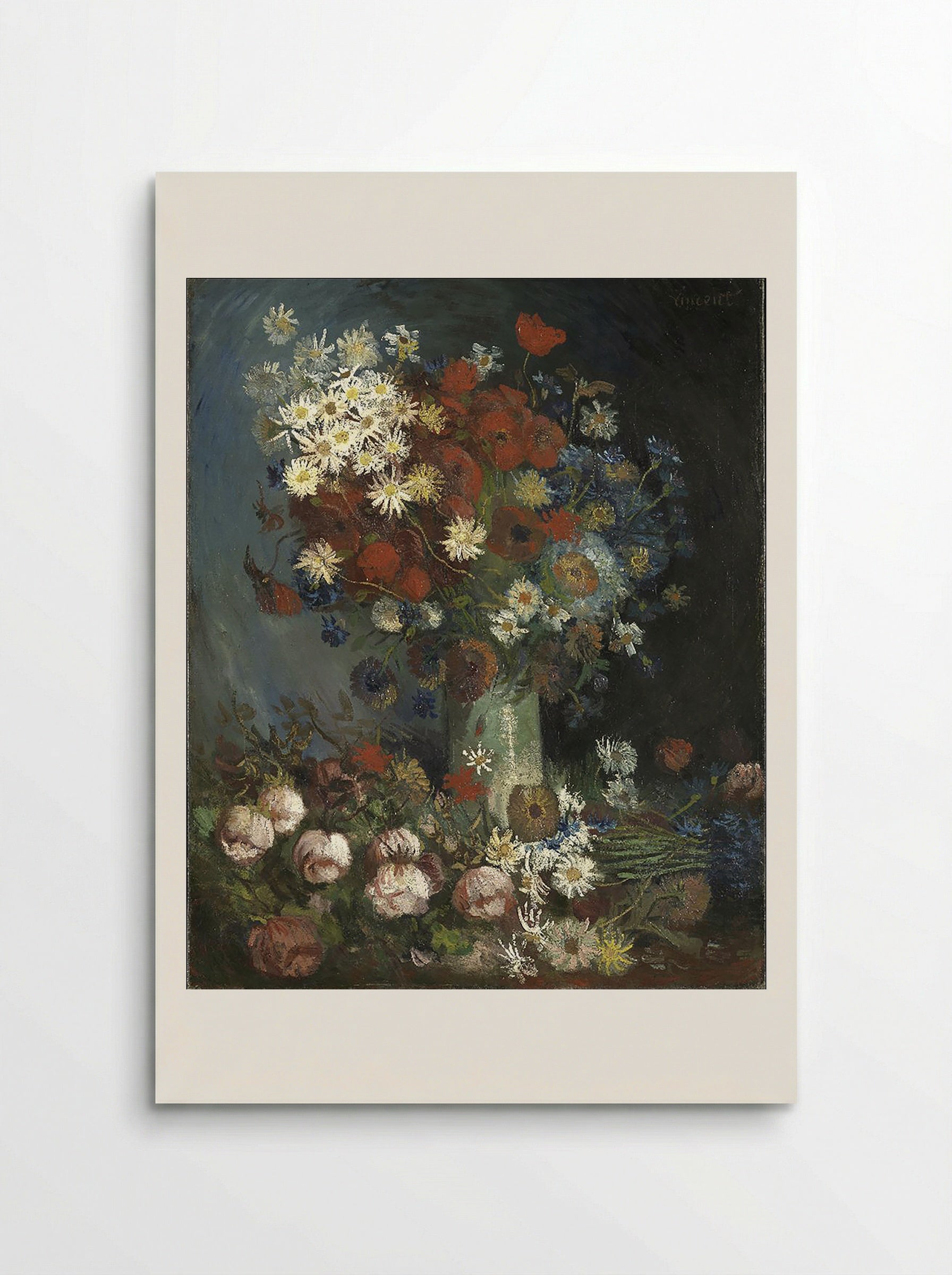 Still Life with Meadow Flowers and Roses - Vincent van Gogh - Poster