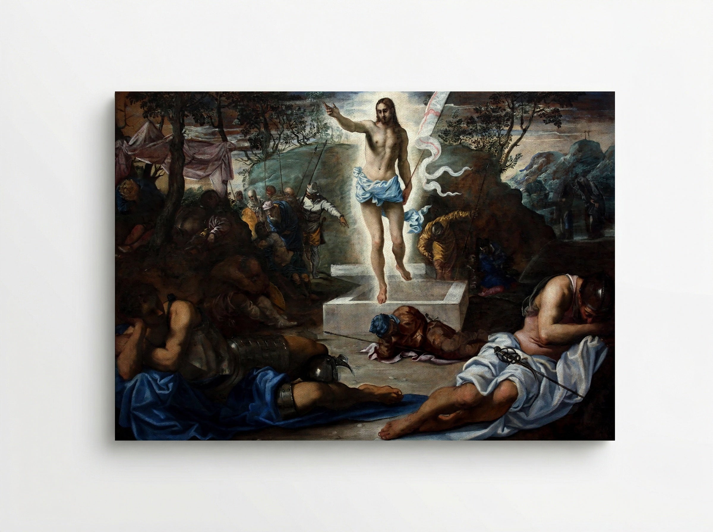 La Resurrezione (The Resurrection) - Tintoretto - Canvas