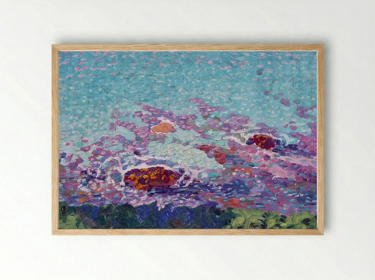 Ocean Coast - Maurice Denis - Framed Print Wood