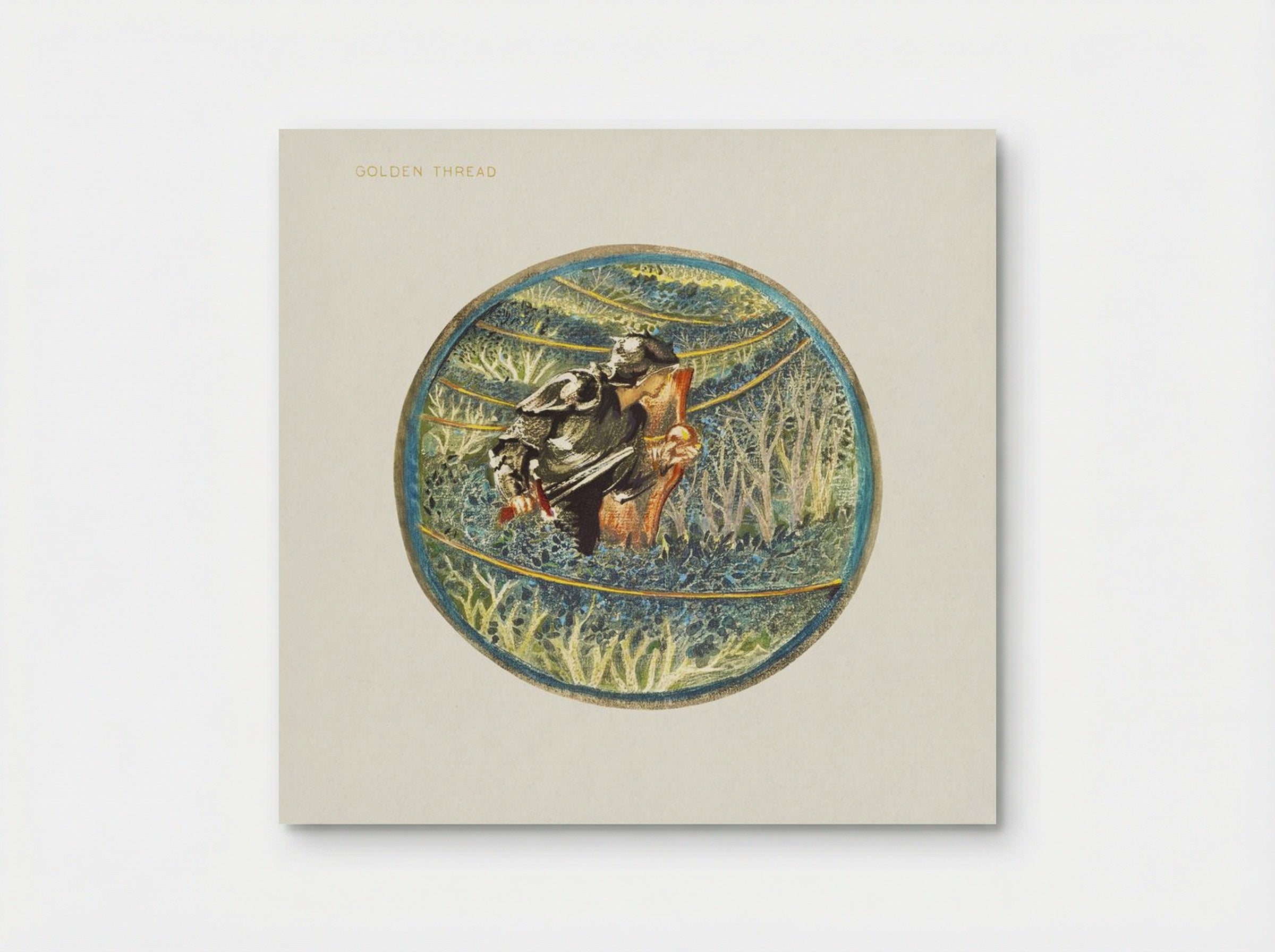 Golden Thread from The Flower Book - Edward Burne-Jones - Poster